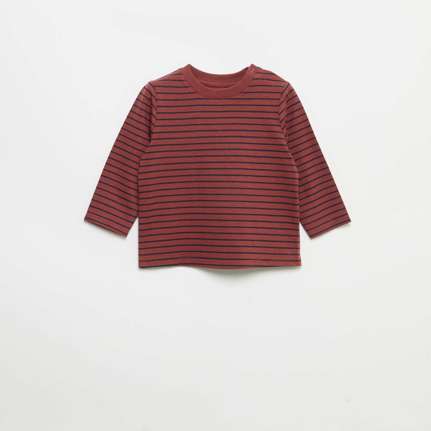 Pack of 2 Long-Sleeved T-shirts BROWN