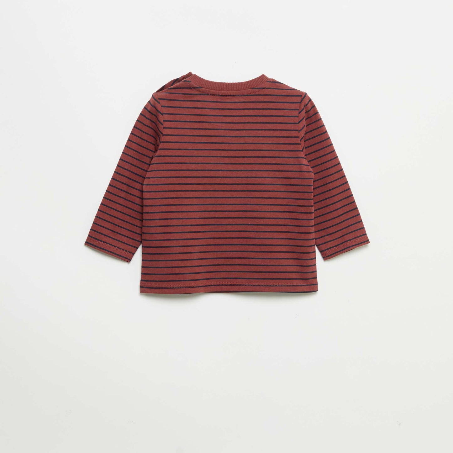 Pack of 2 Long-Sleeved T-shirts BROWN