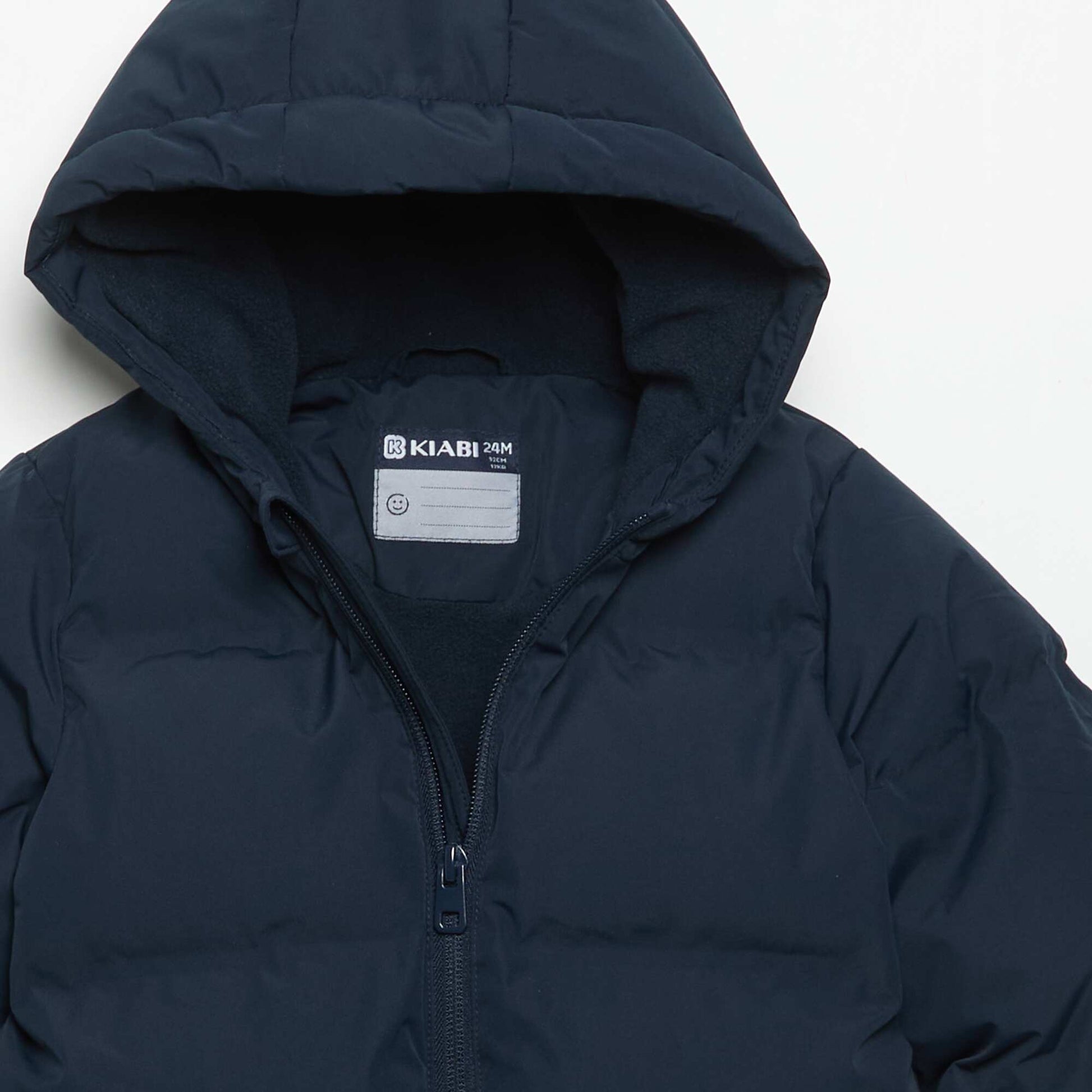 Hooded Padded Puffer Jacket BLUE