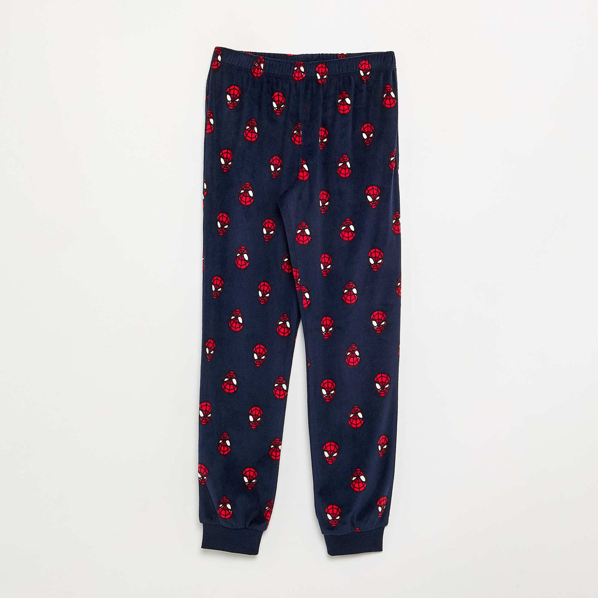 Spiderman Long Fleece Pyjama Set - 2-Piece BLUE