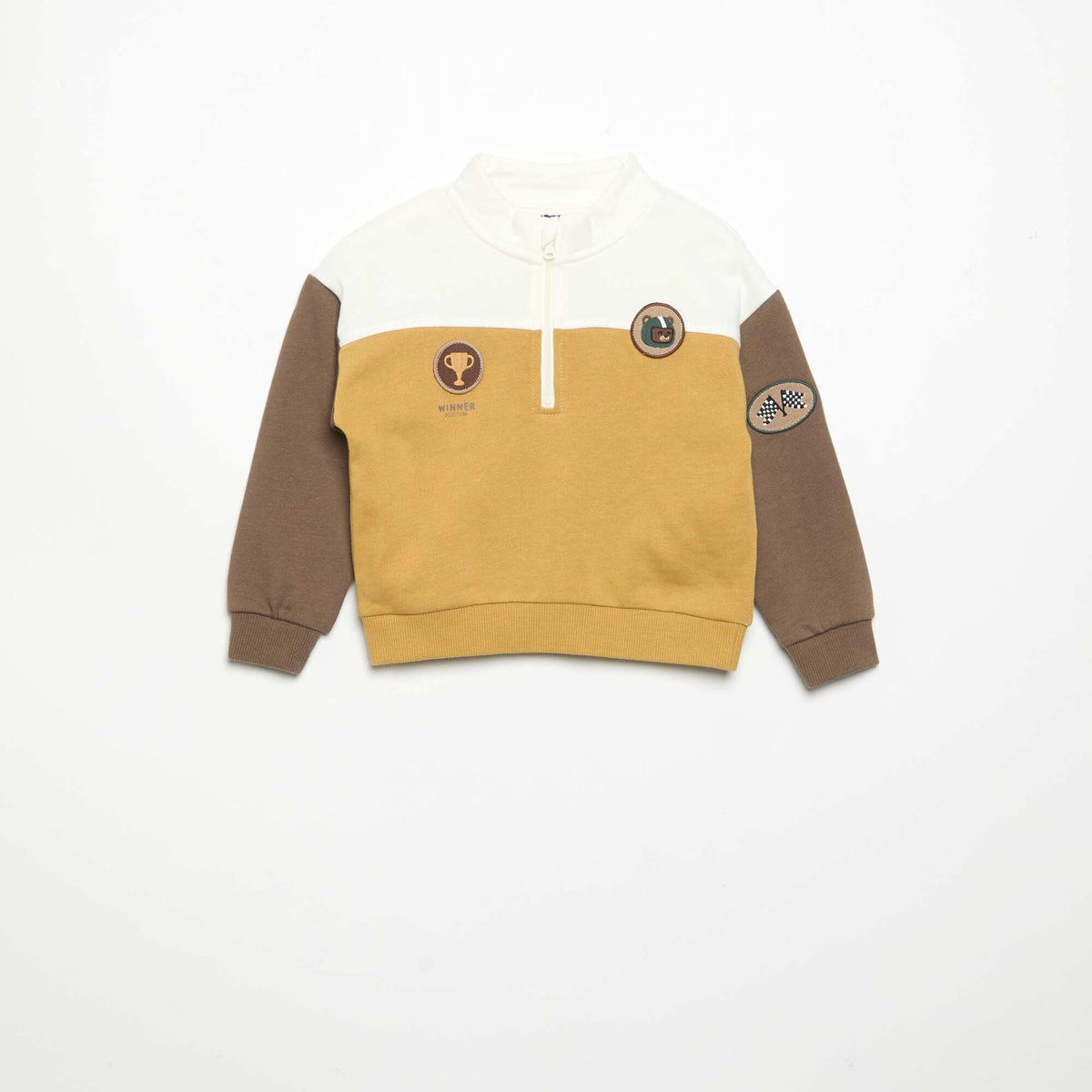 Sweatshirt and Jogging Bottoms Set YELLOW