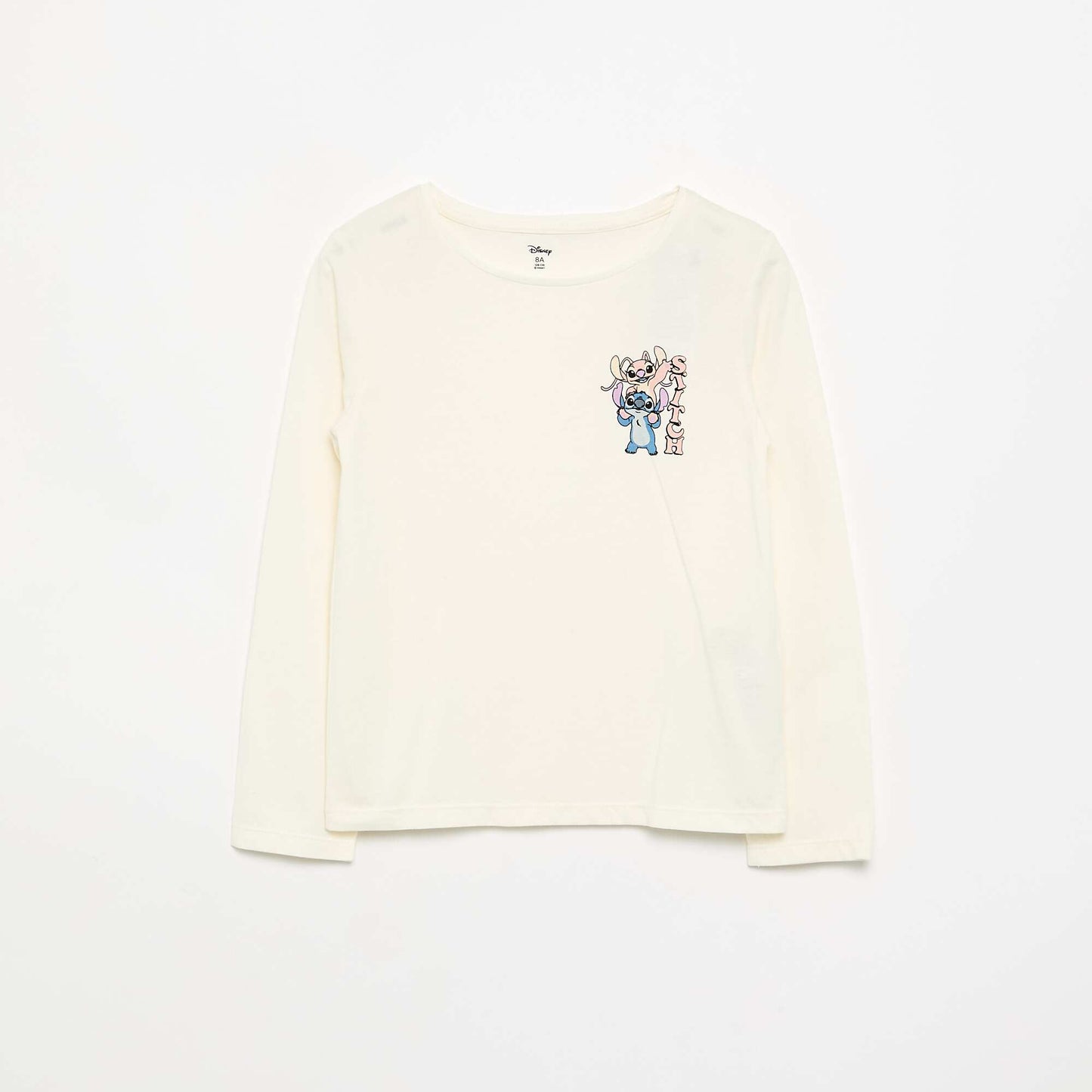 Disney 'Stitch' 2-piece set - dungaree dress + long-sleeved T-shirt BLUE