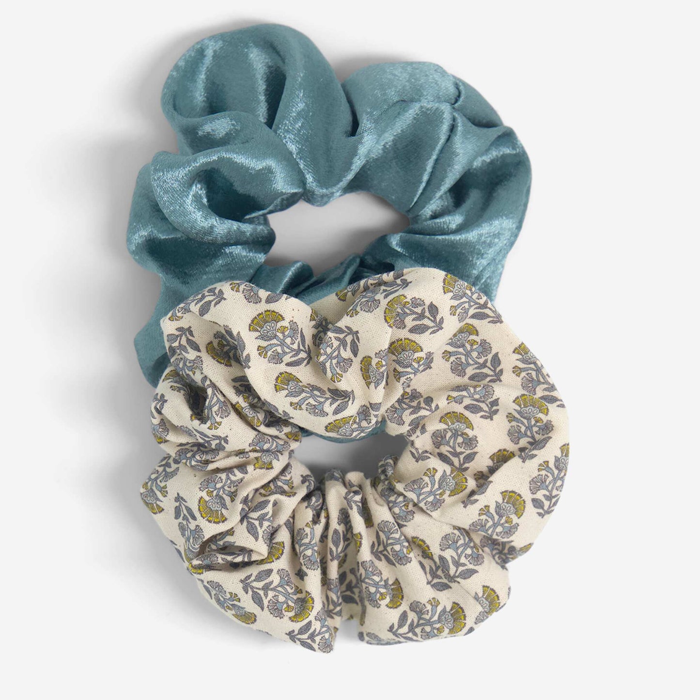 Set of 2 Scrunchies BLUE
