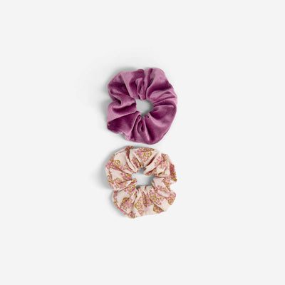 Set of 2 Scrunchies PINK