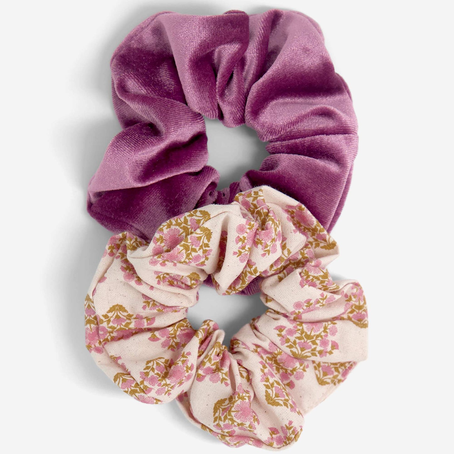 Set of 2 Scrunchies PINK