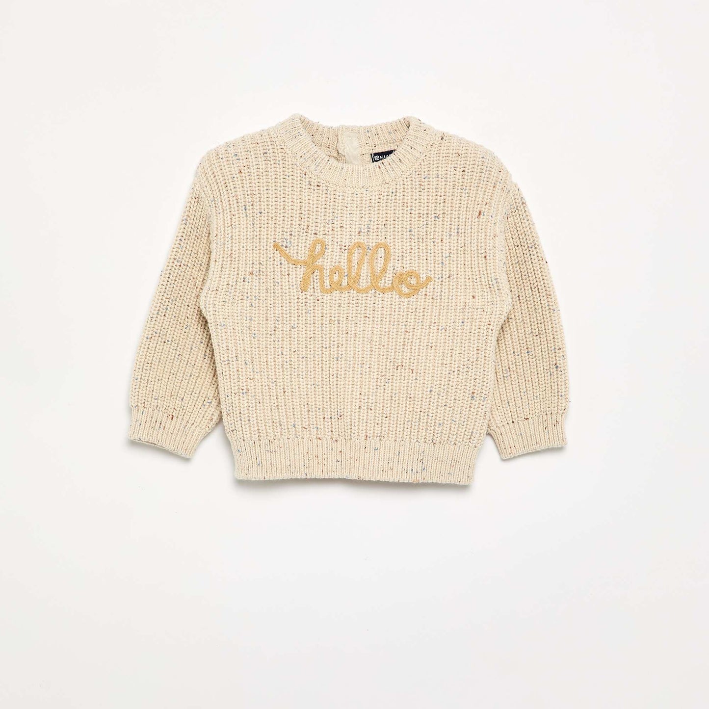 Long-sleeved sweater BEIGE