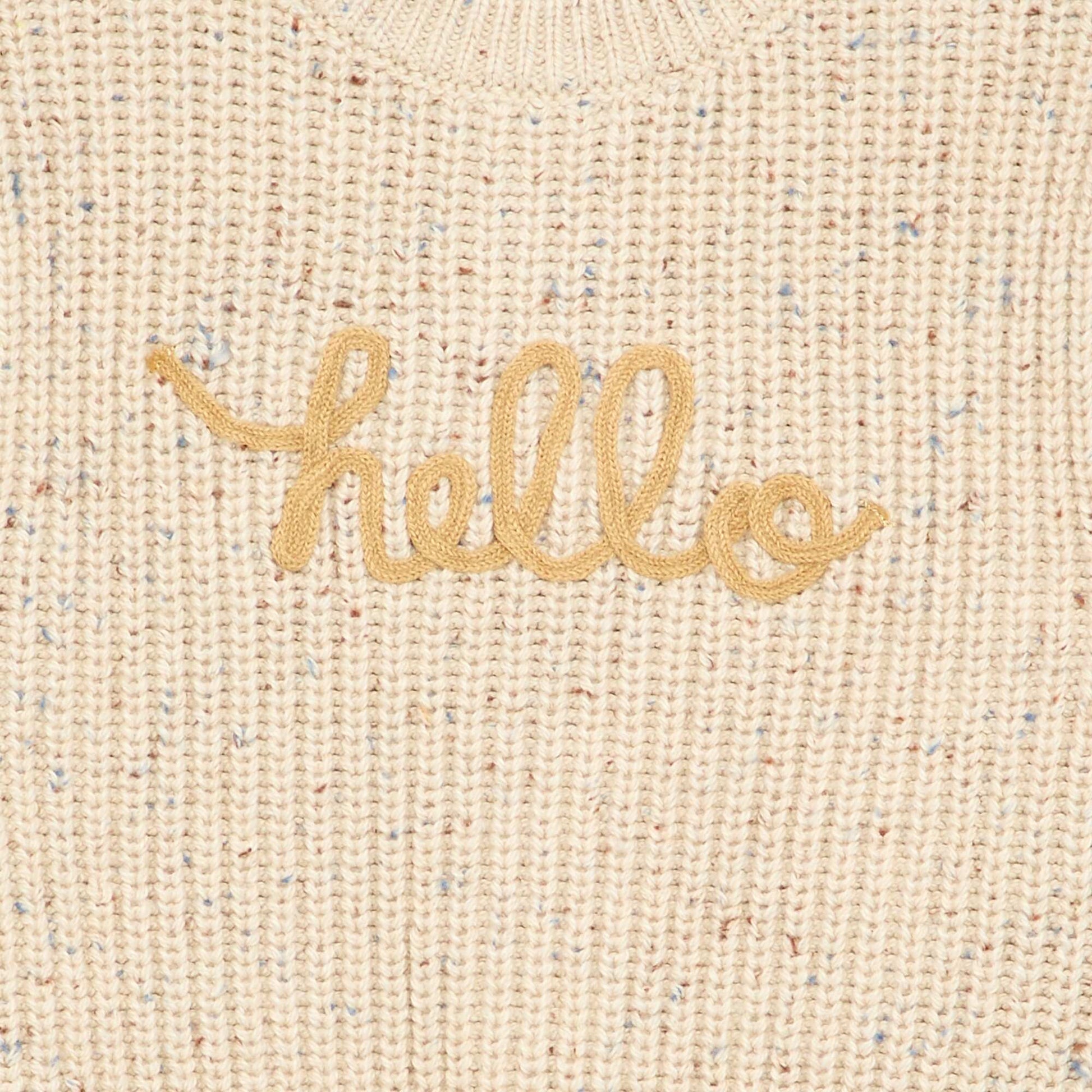 Long-sleeved sweater BEIGE