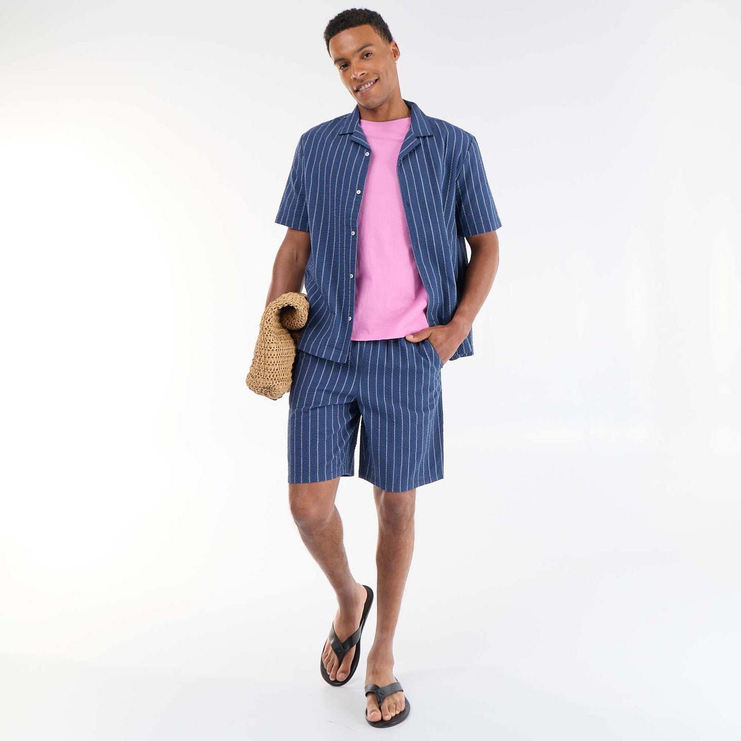 Short-sleeved shirt BLUE