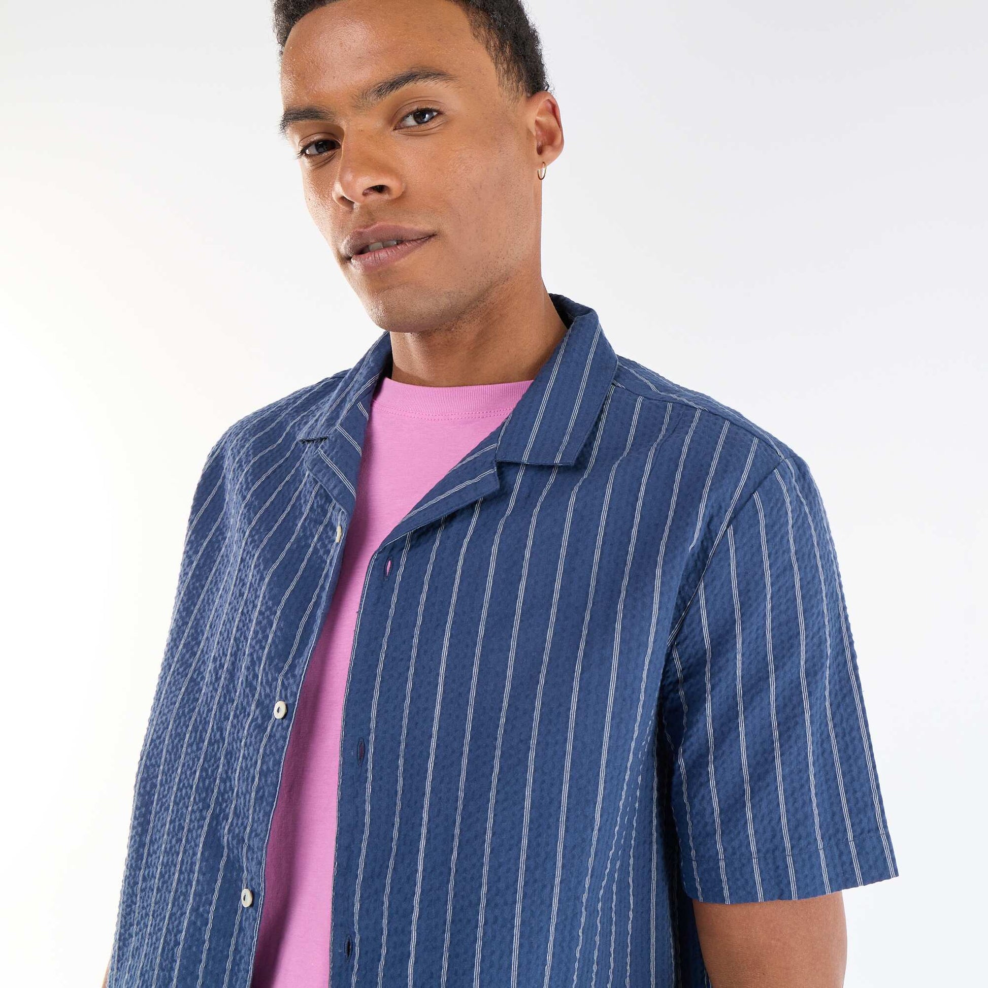 Short-sleeved shirt BLUE