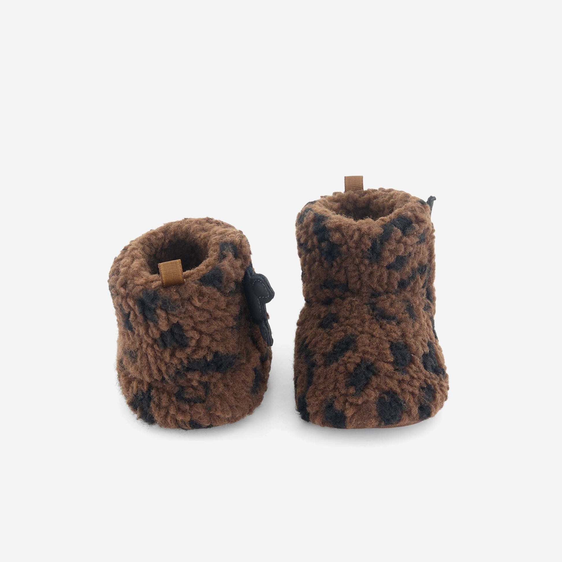 'Disney' Sheepskin-Effect Slippers BROWN