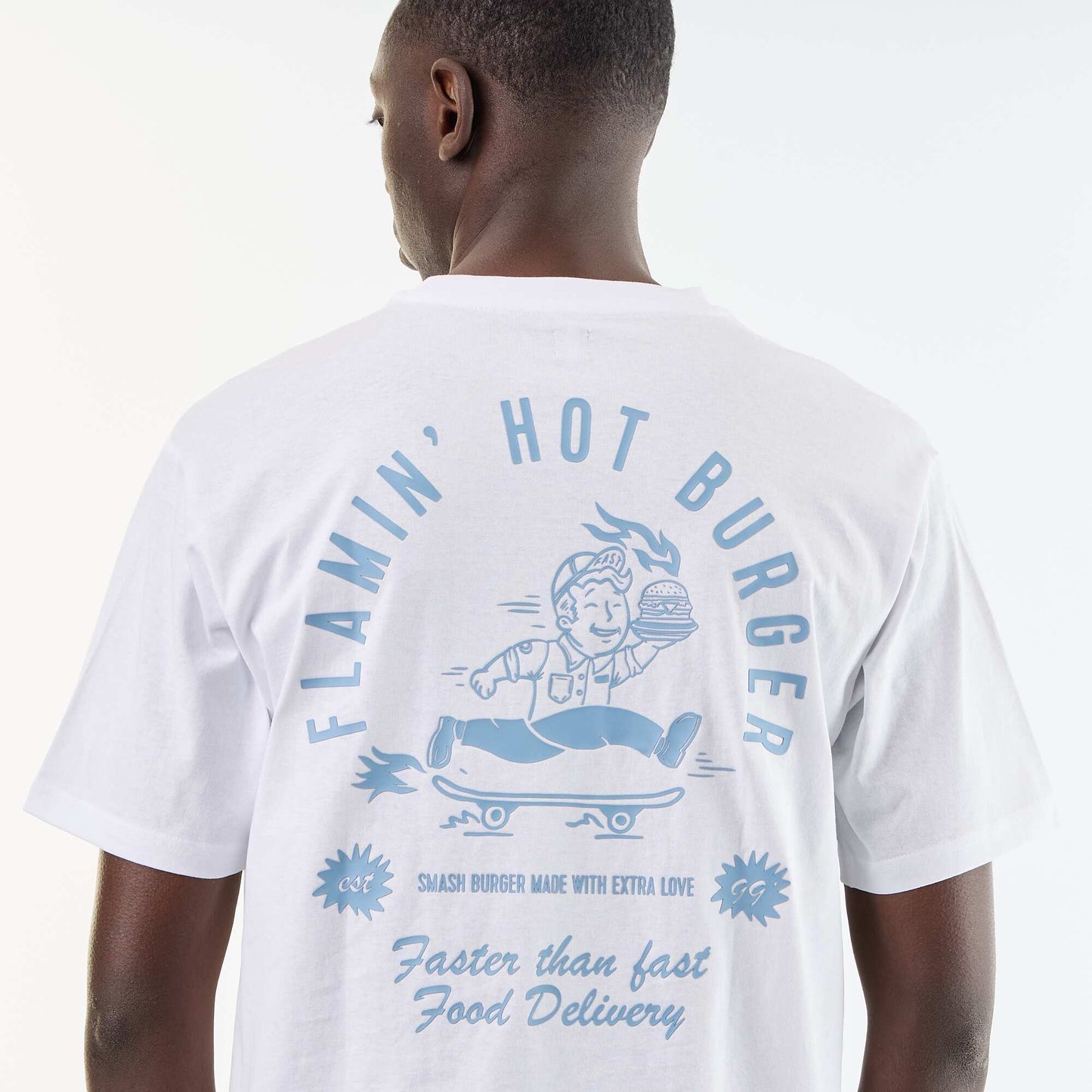 Embroidered Short-Sleeve T-Shirt WHITE