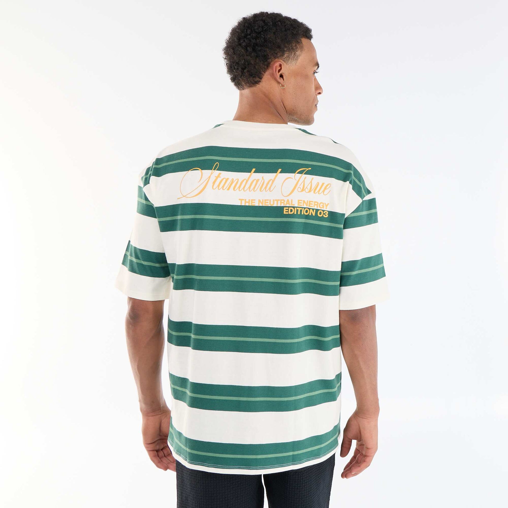 Striped Short-Sleeve T-Shirt GREEN
