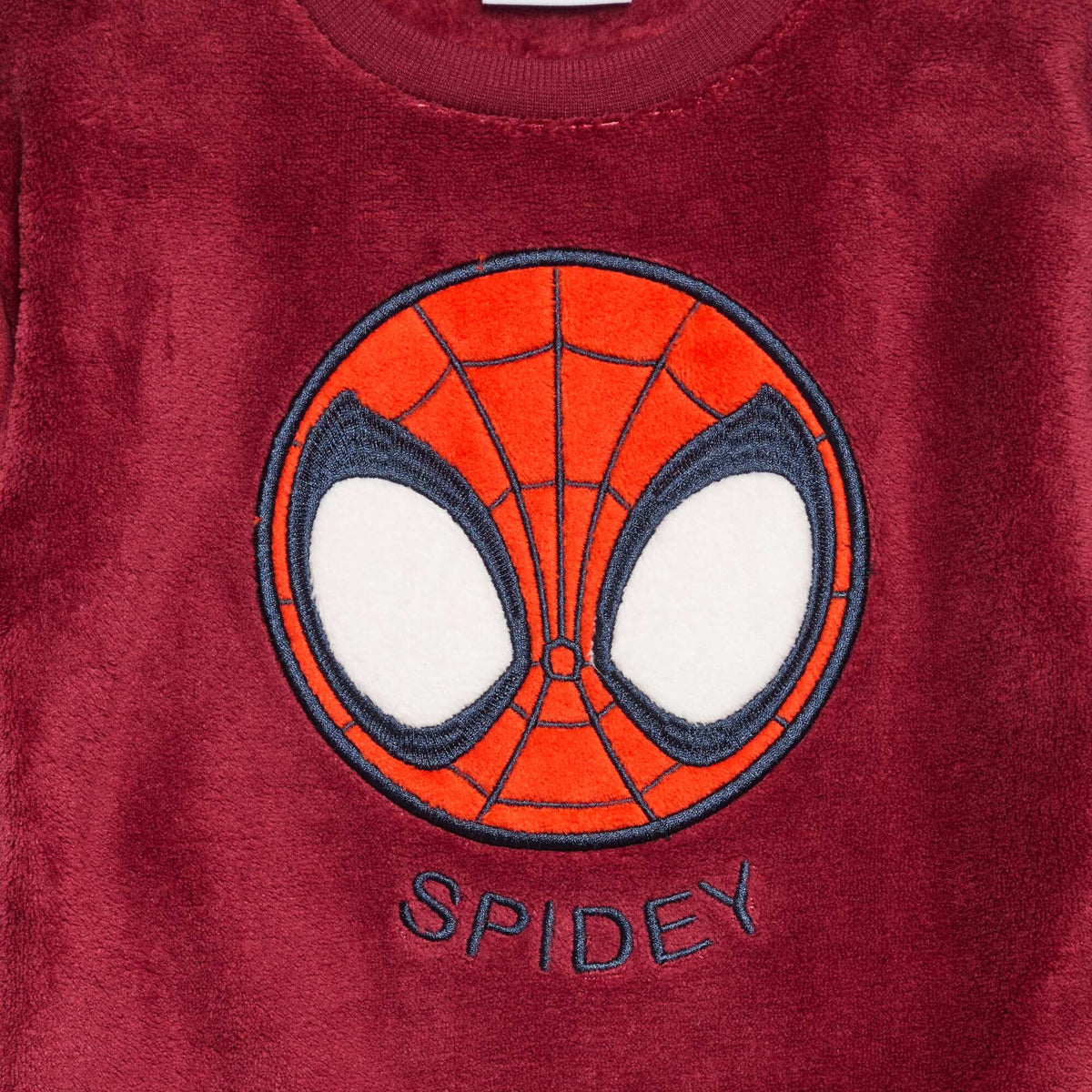 Marvel-ის Spider-Man-ის 2 ცალიანი პიჟამა - სვიტერი + შარვალი წითელი