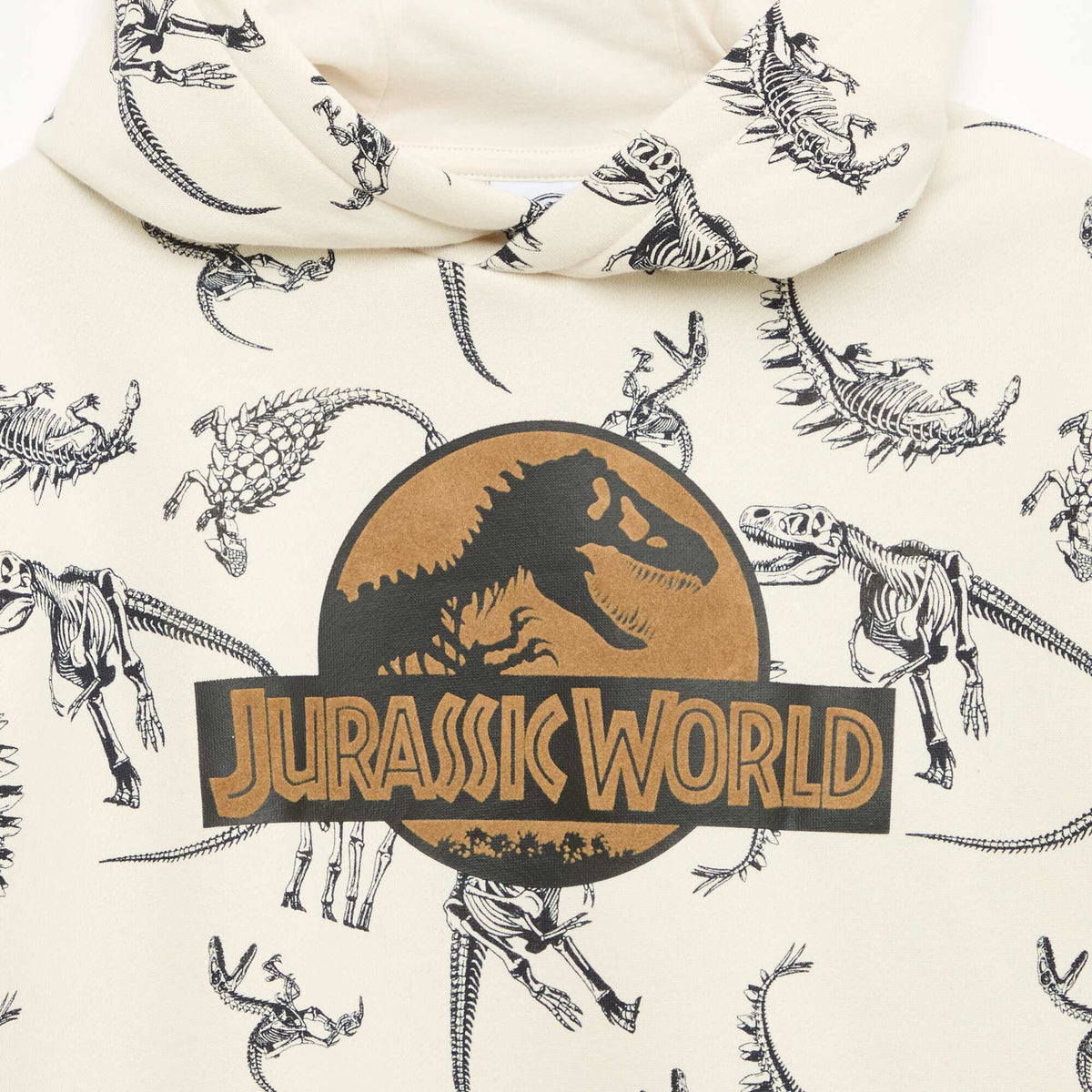 'Jurassic World' Hooded Sweatshirt WHITE
