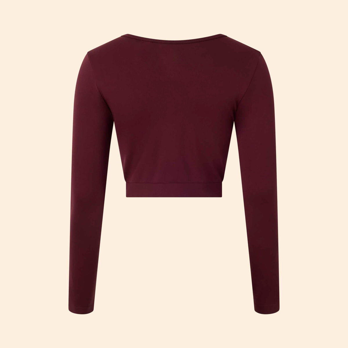 Long-sleeved sports t-shirt RED