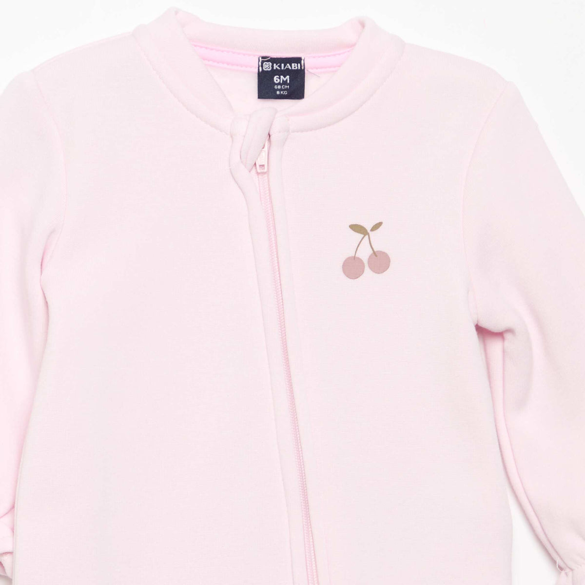 2-Pack Fleece Sleepsuits PINK