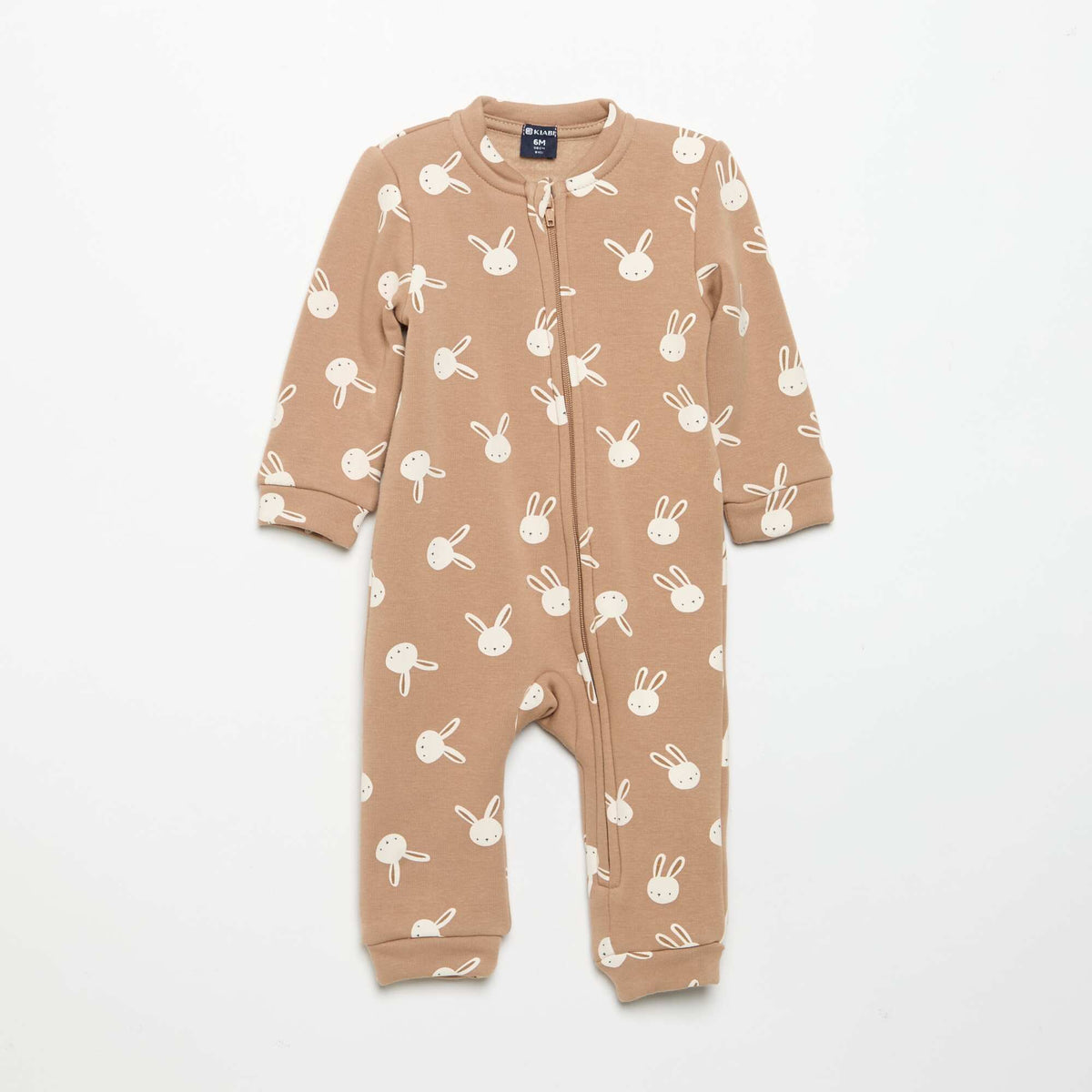 2-Pack Fleece Sleepsuits BROWN