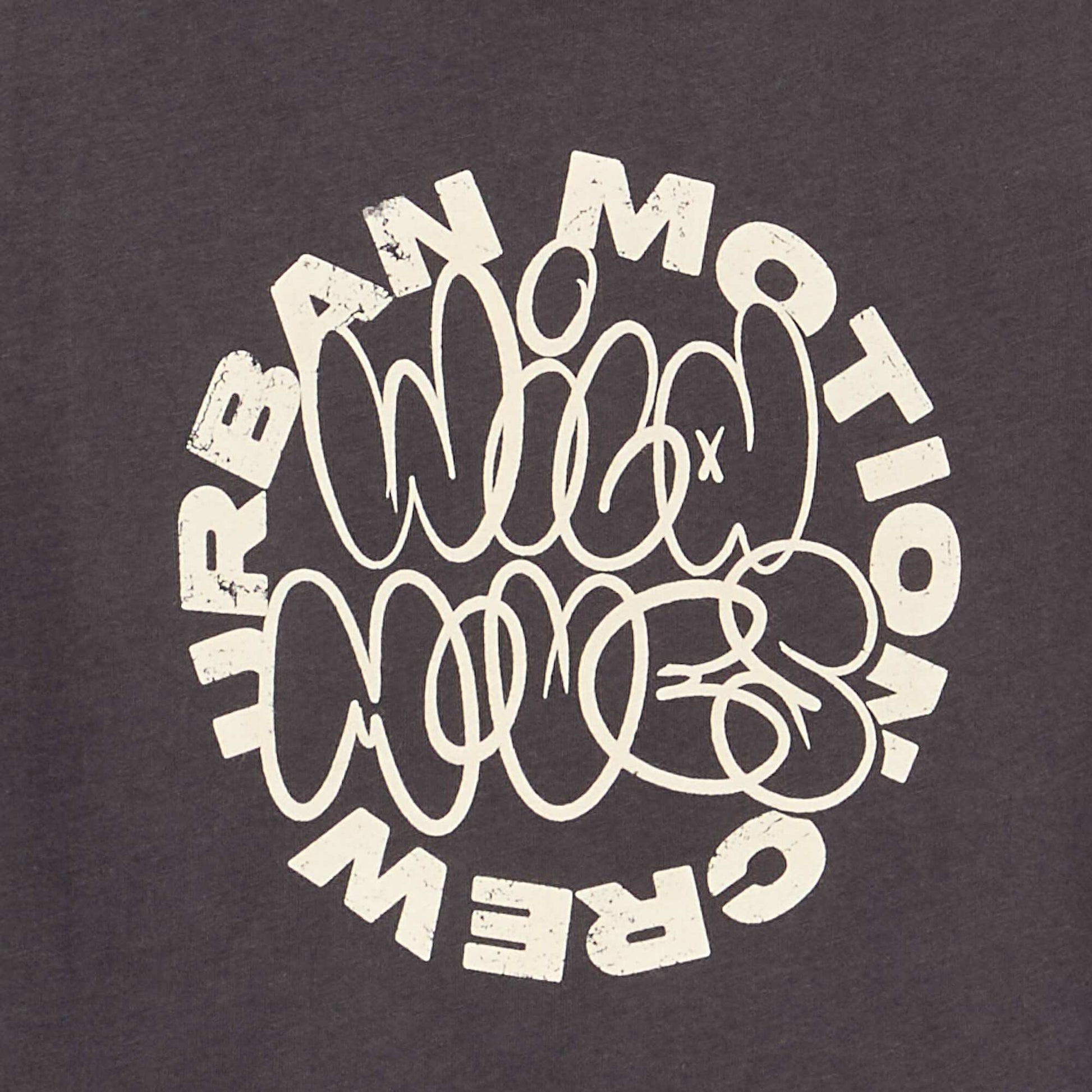 Long-sleeved printed T-shirt GREY