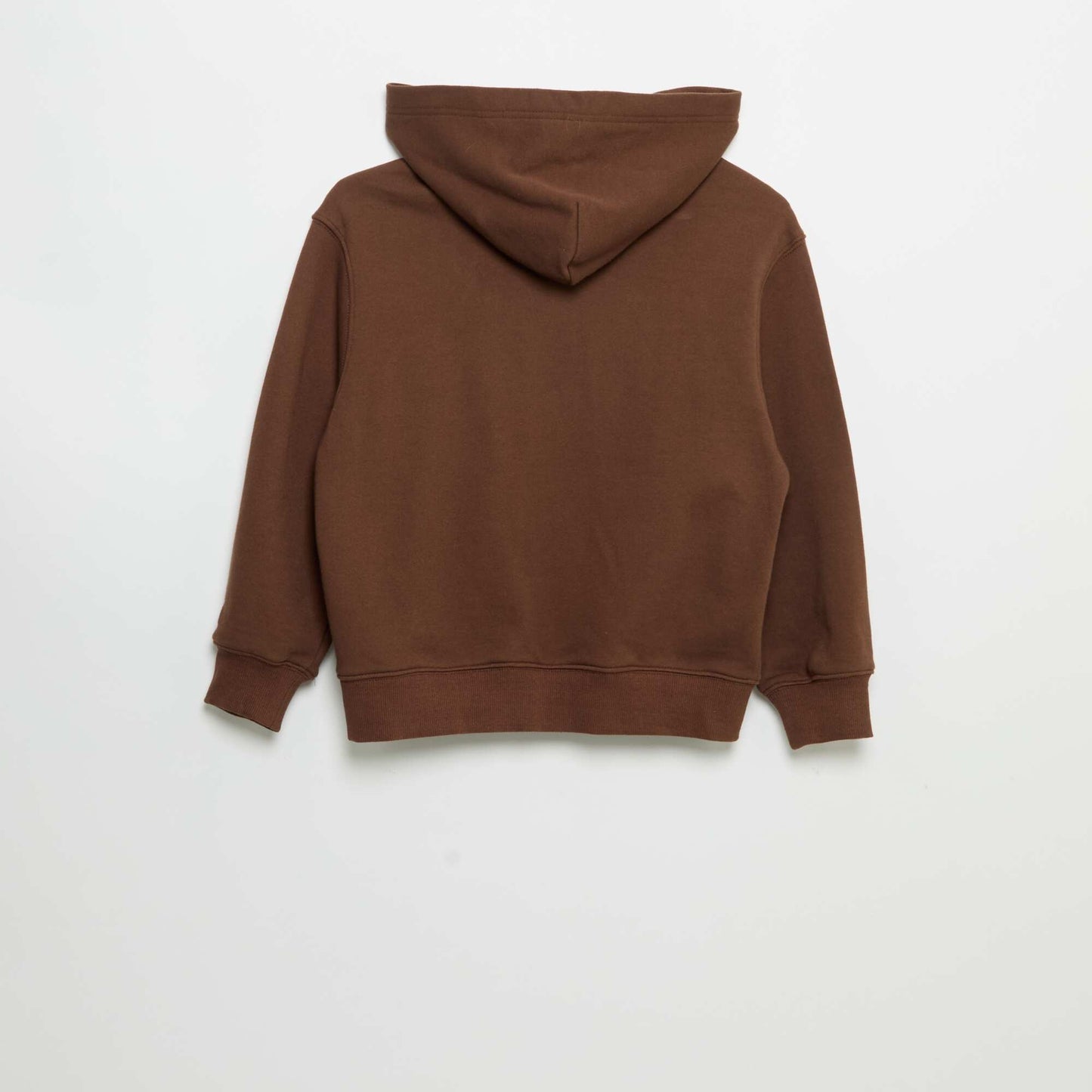 Zipped Hoodie BROWN