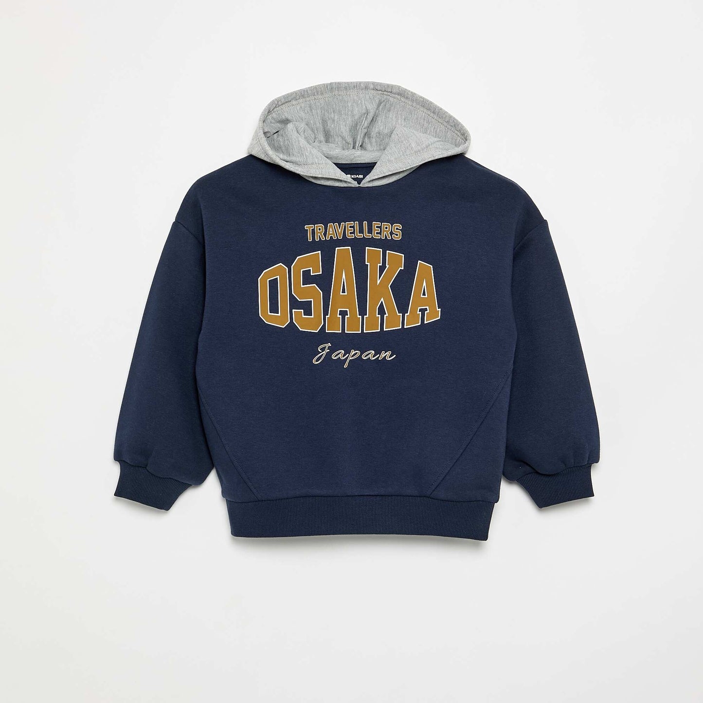 Printed Hoodie BLUE