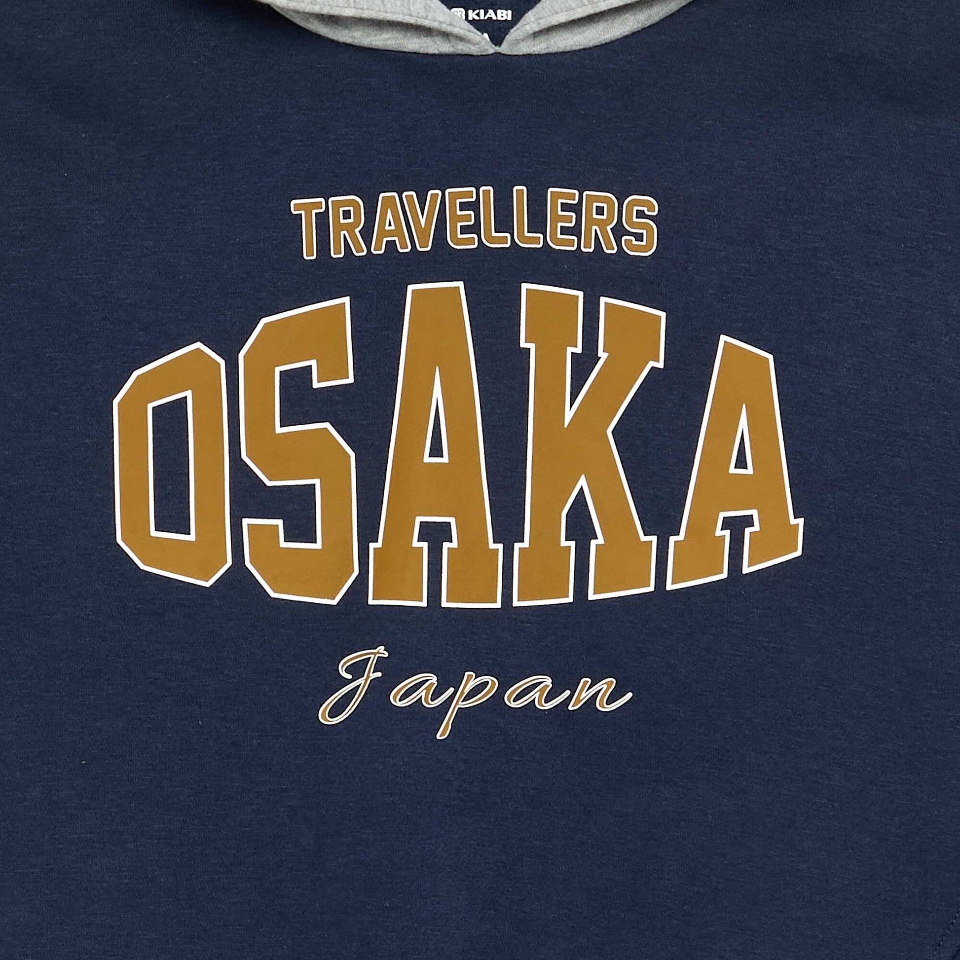 Printed Hoodie BLUE