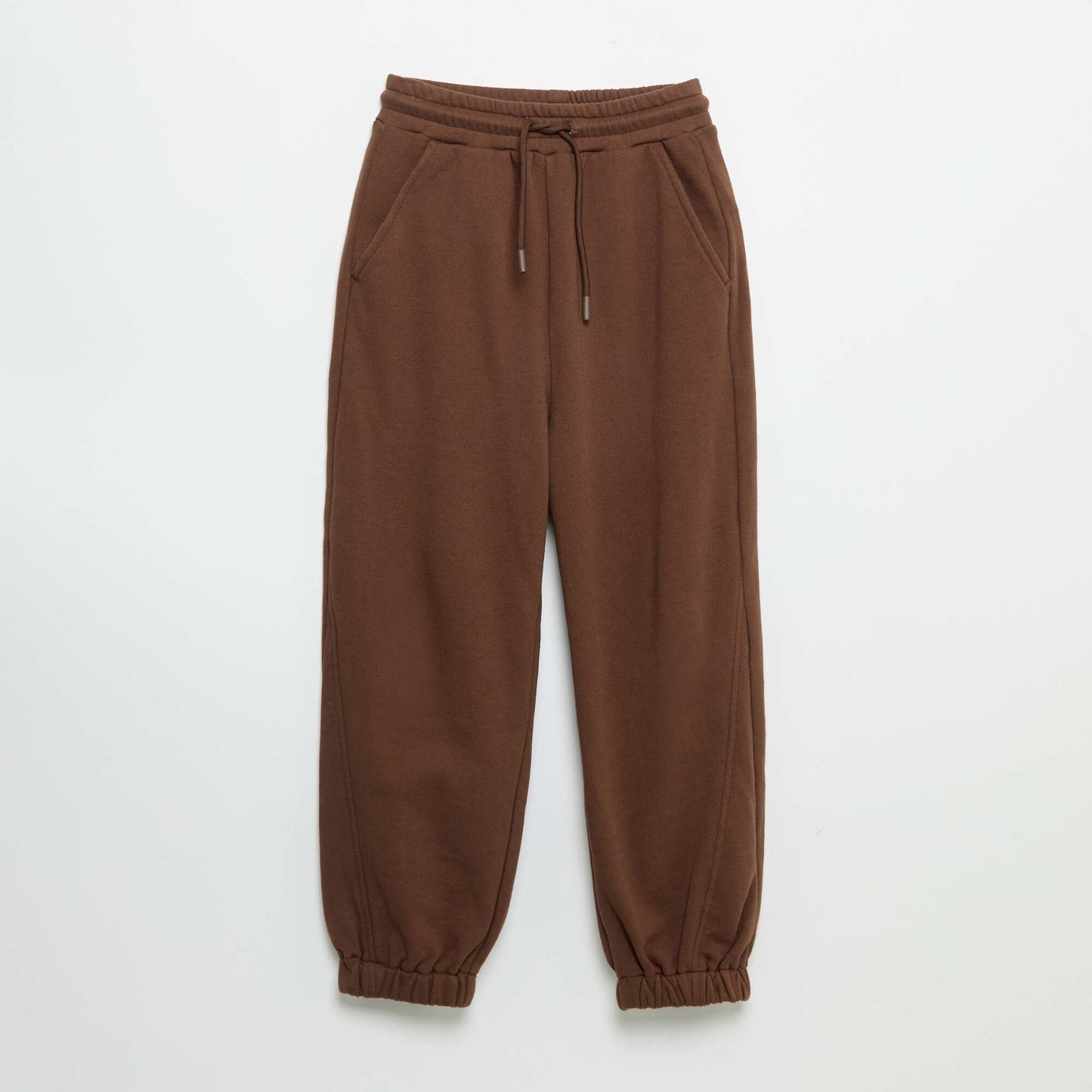 French Terry Jogger Pants BROWN