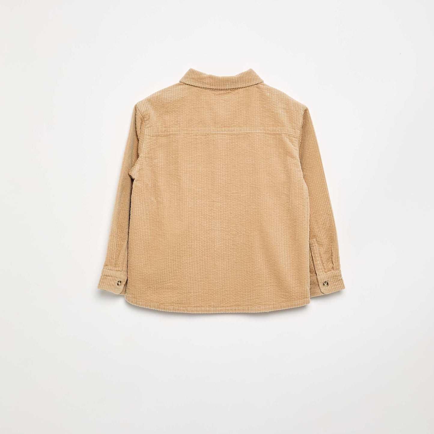 Corduroy Shacket BEIGE
