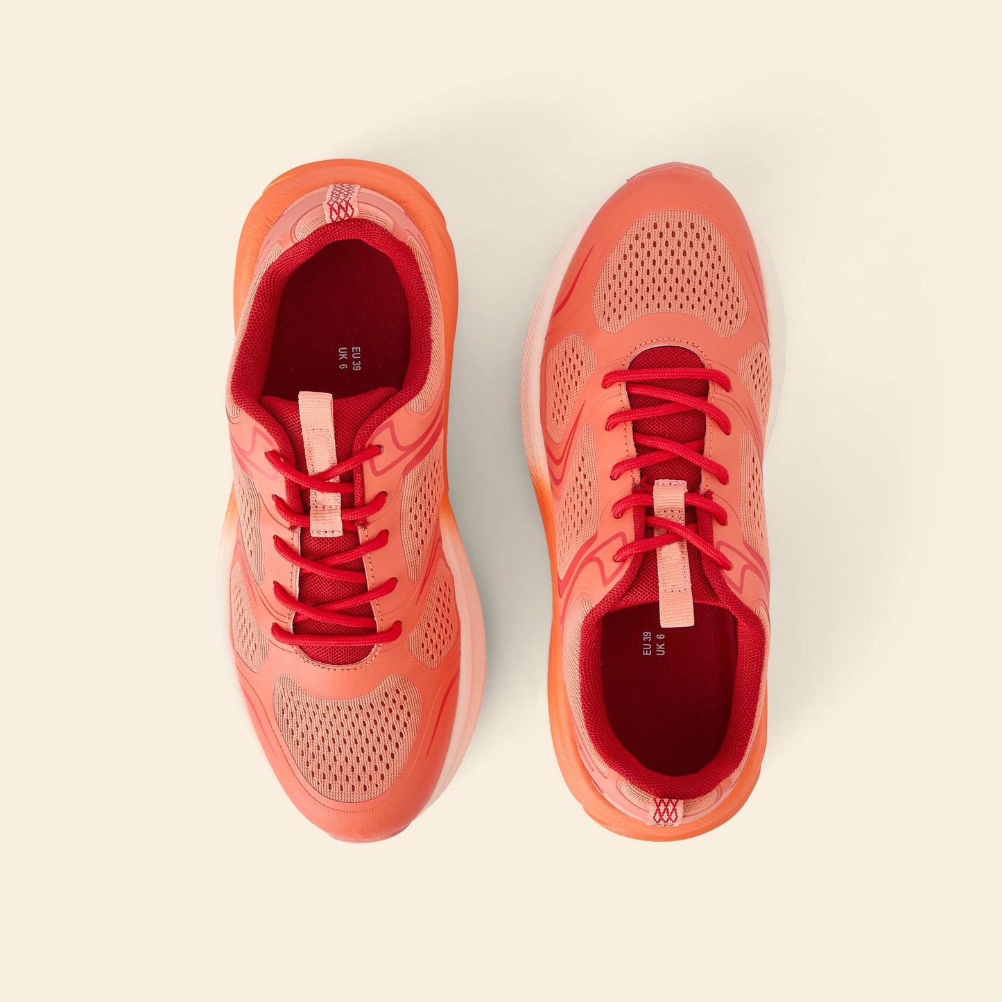 Running sneakers ORANGE