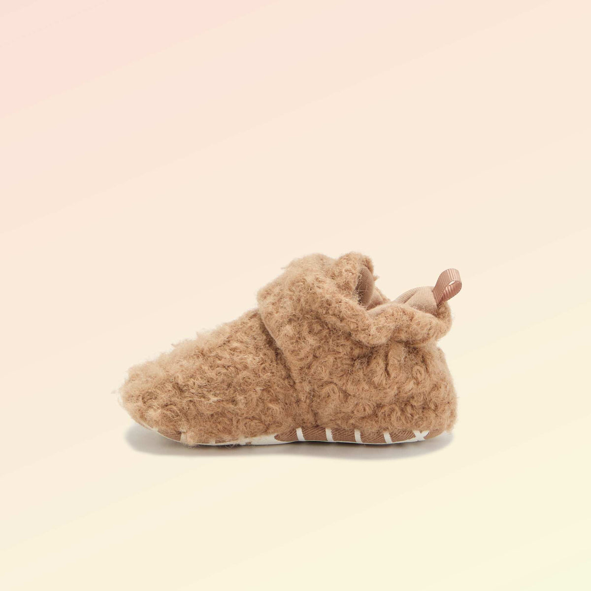 High-top sheepskin-effect slippers - 'Kitchoun' BROWN