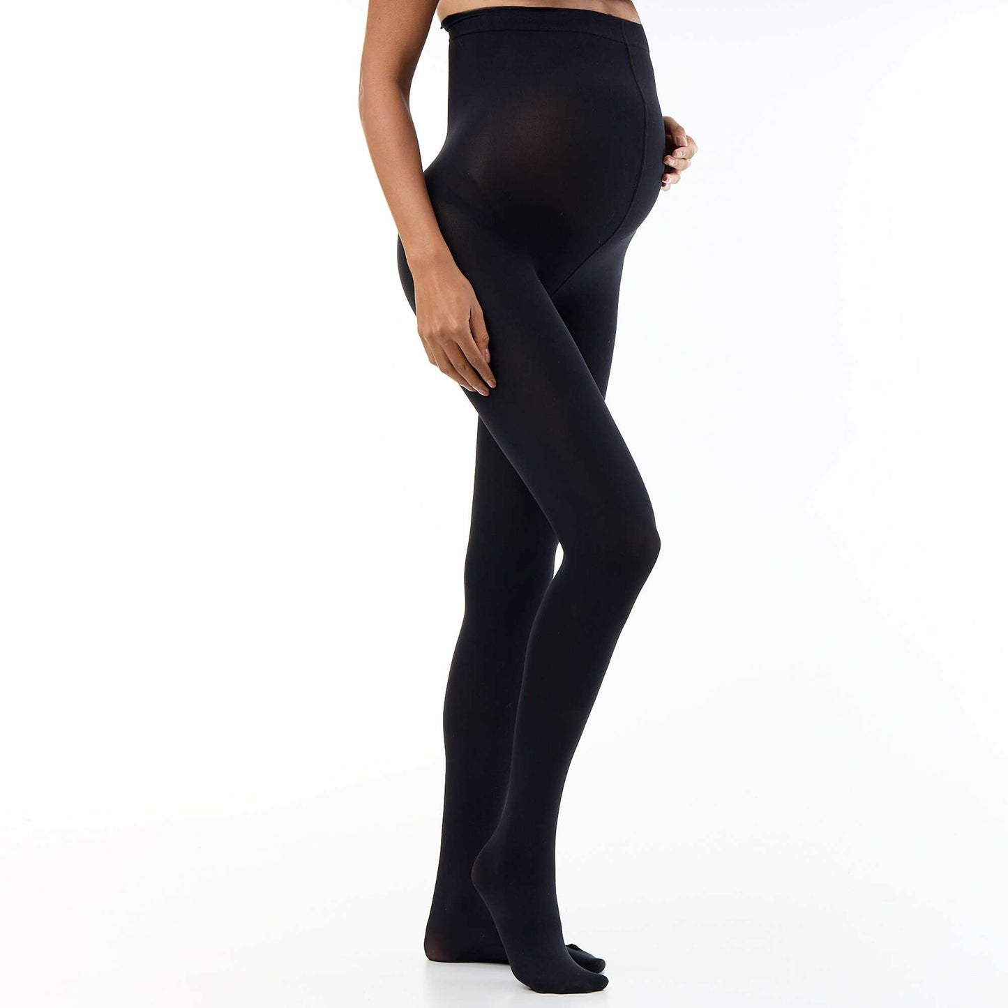 Opaque Maternity Tights BLACK