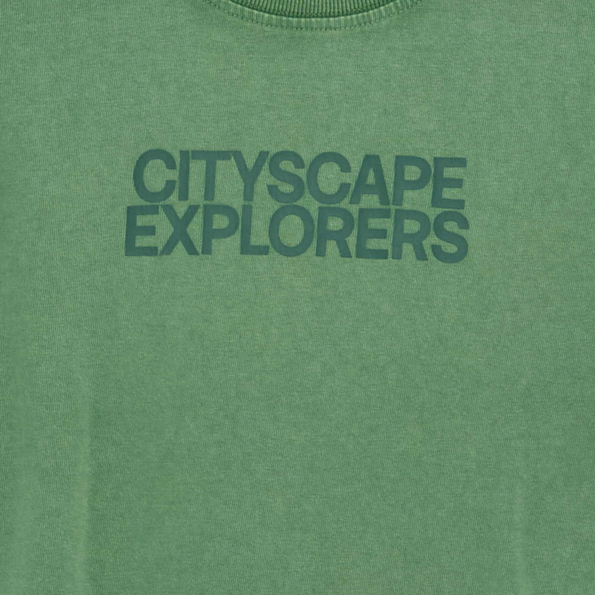 Printed Short Sleeve T-Shirt KHAKI