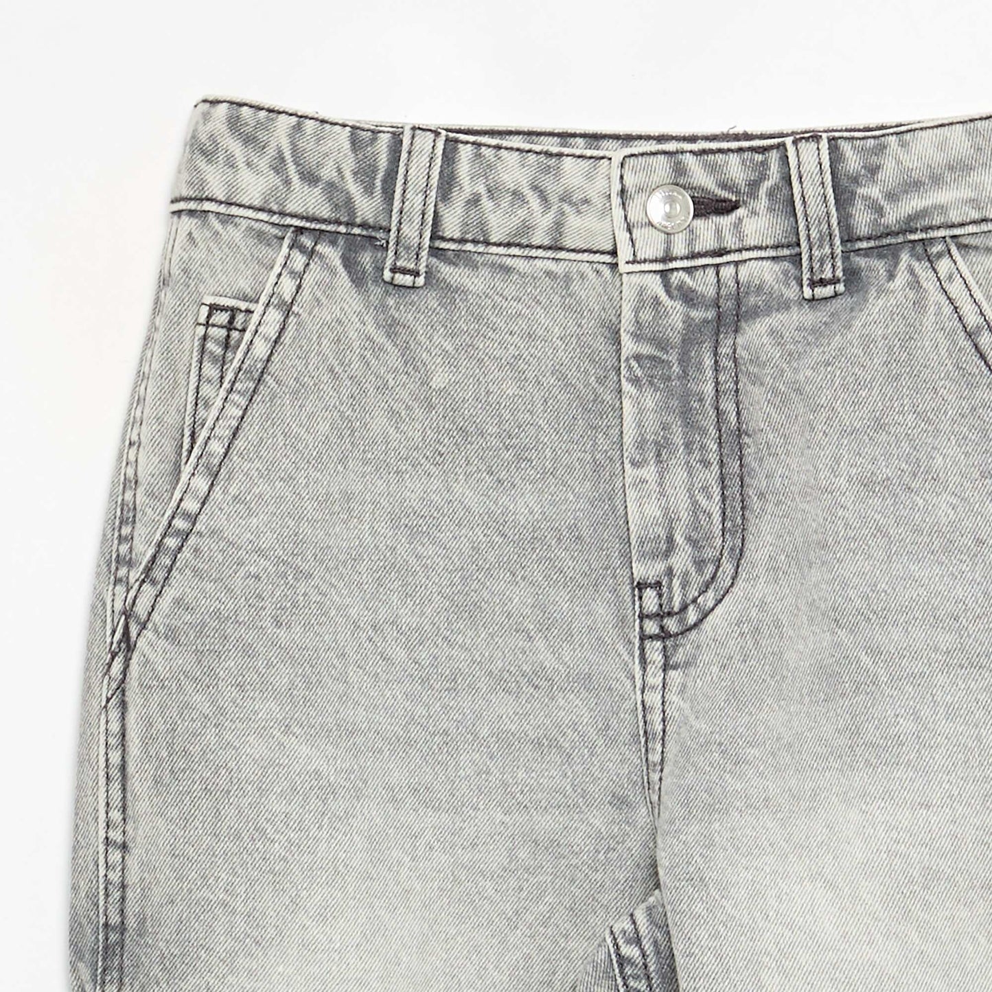 Wide-leg carpenter jeans GREY