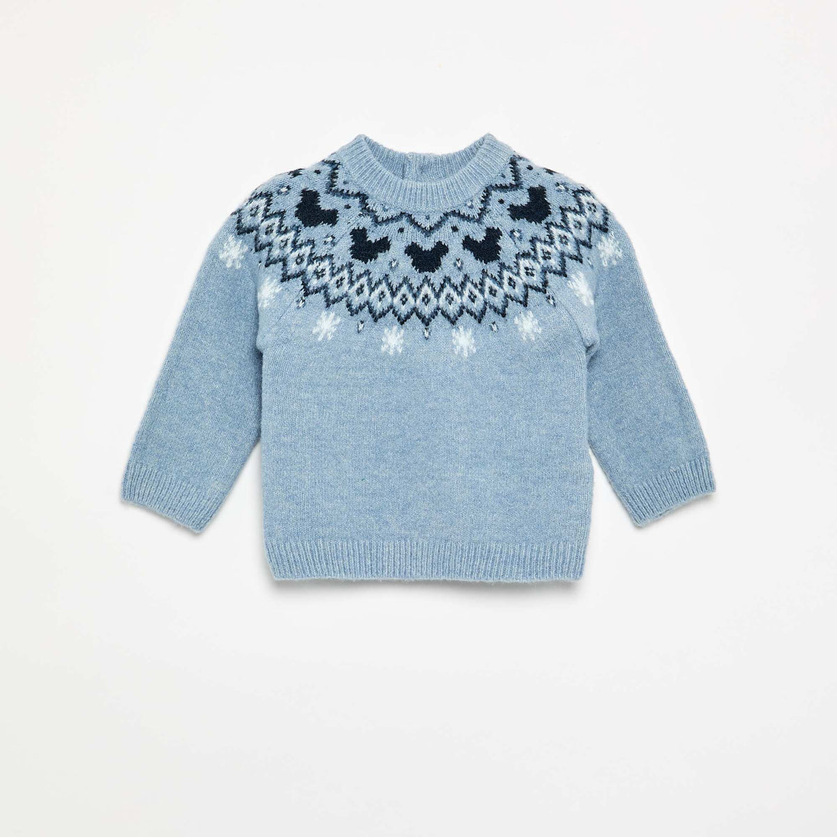 Mickey \'Disney\' Round Neck Sweater BLUE