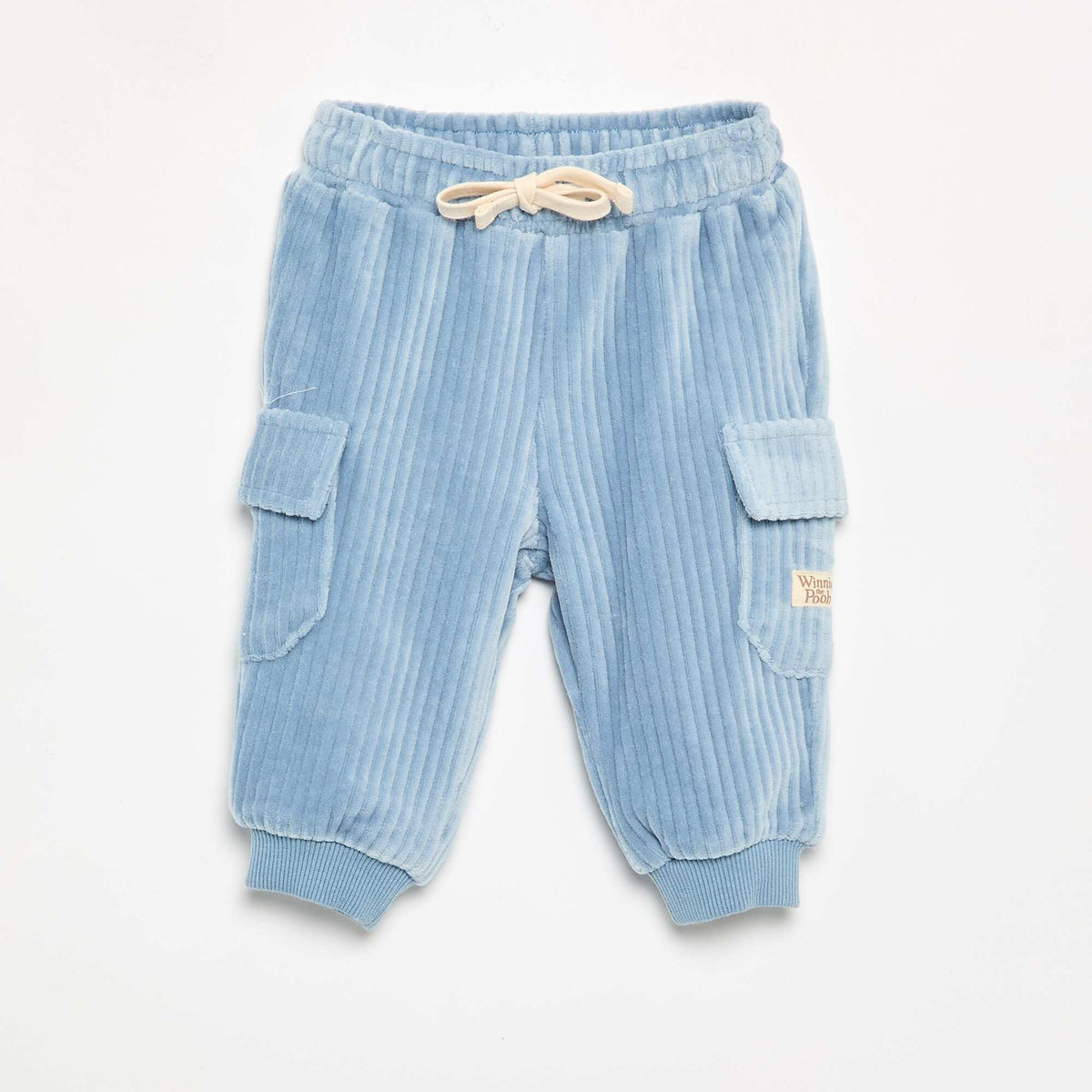 'Disney' Multi-Pocket Sweatshirt & Pants Set - 2-Piece WHITE
