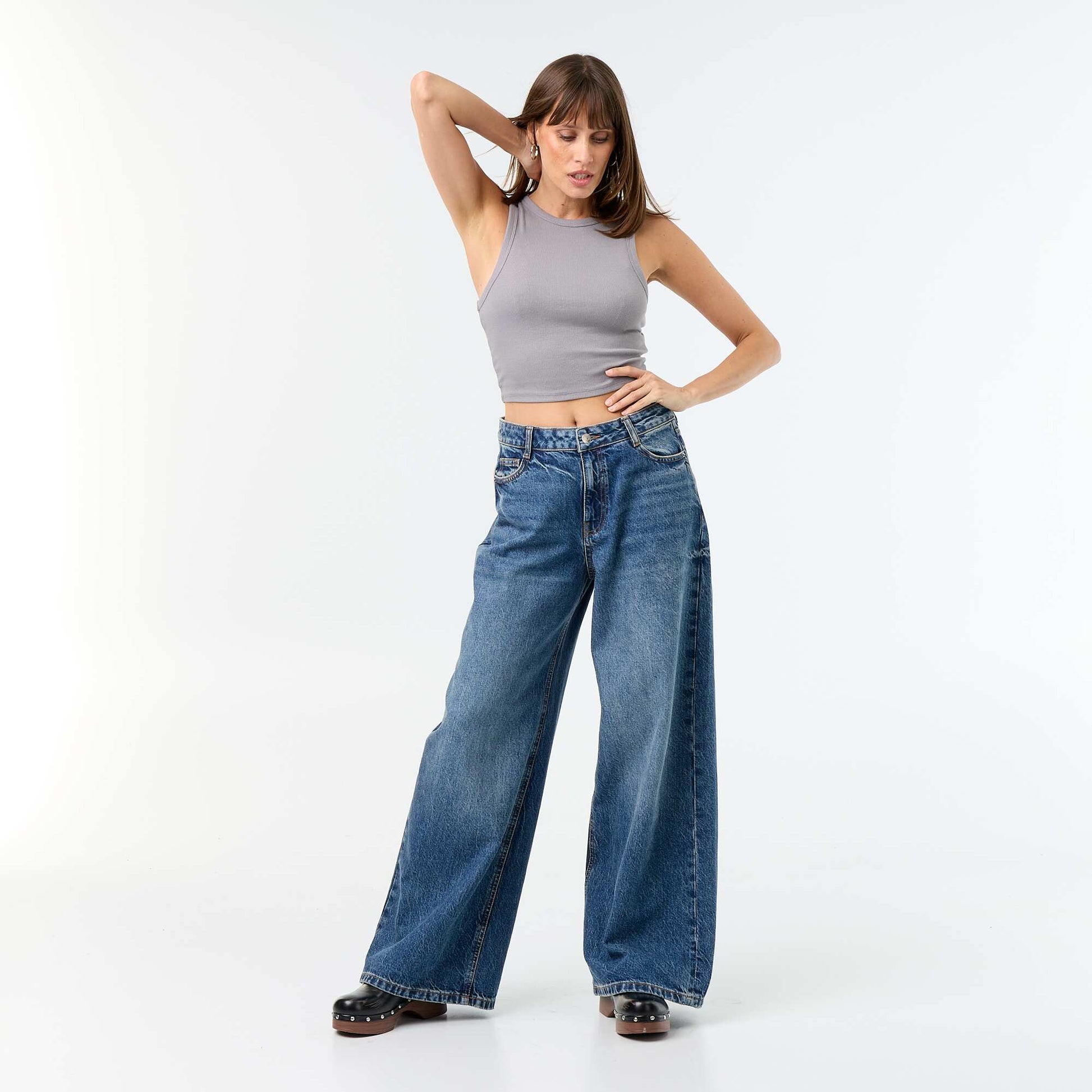 Wide Leg Jeans BLUE