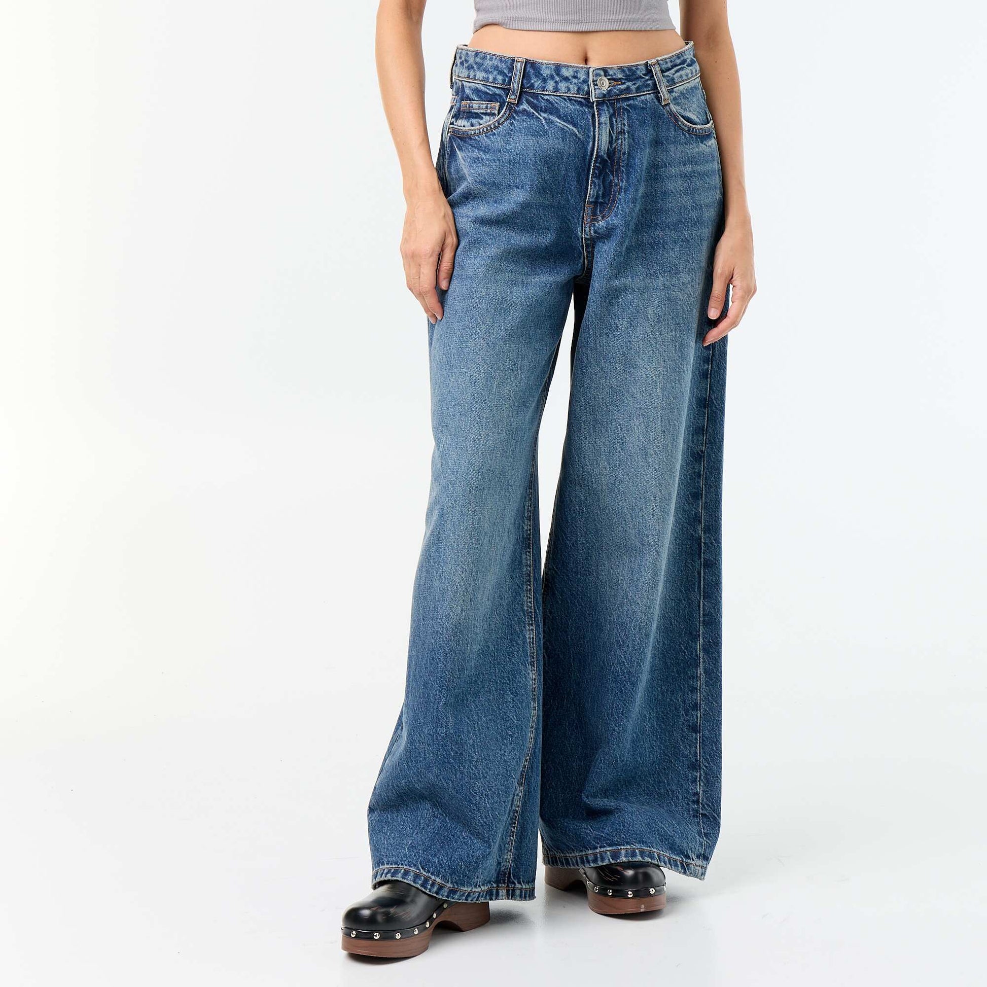 Wide Leg Jeans BLUE