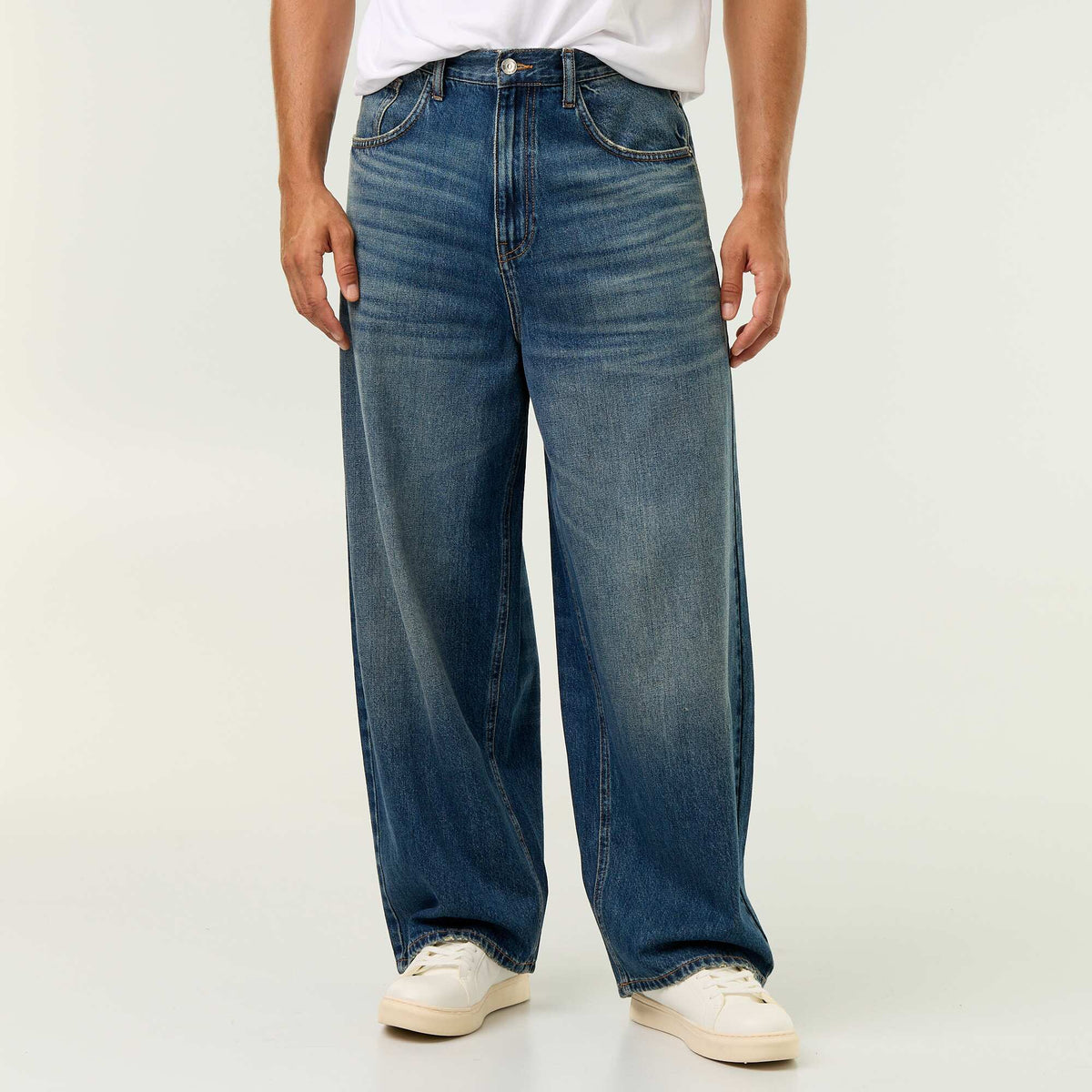Super baggy fit jeans BLUE