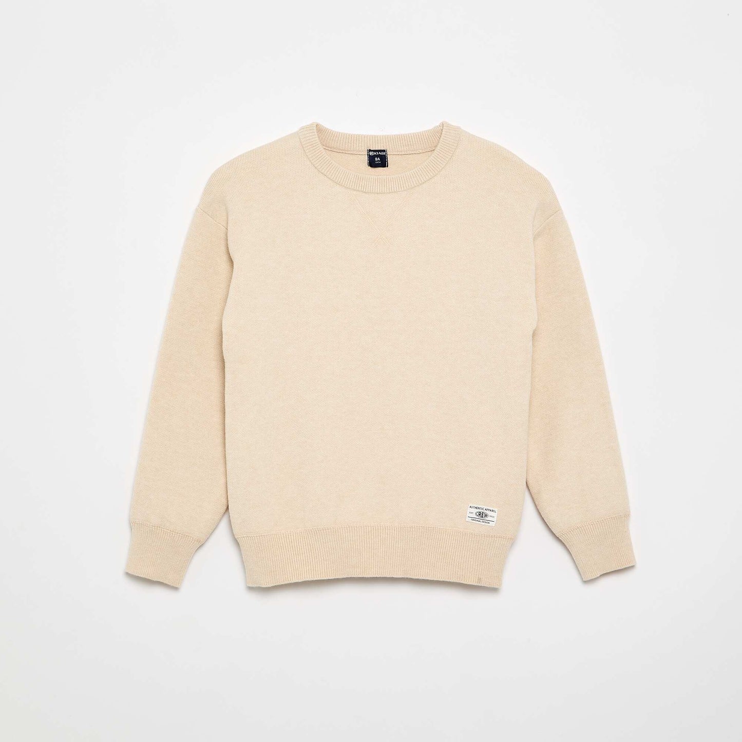 Long-sleeved sweater BEIGE