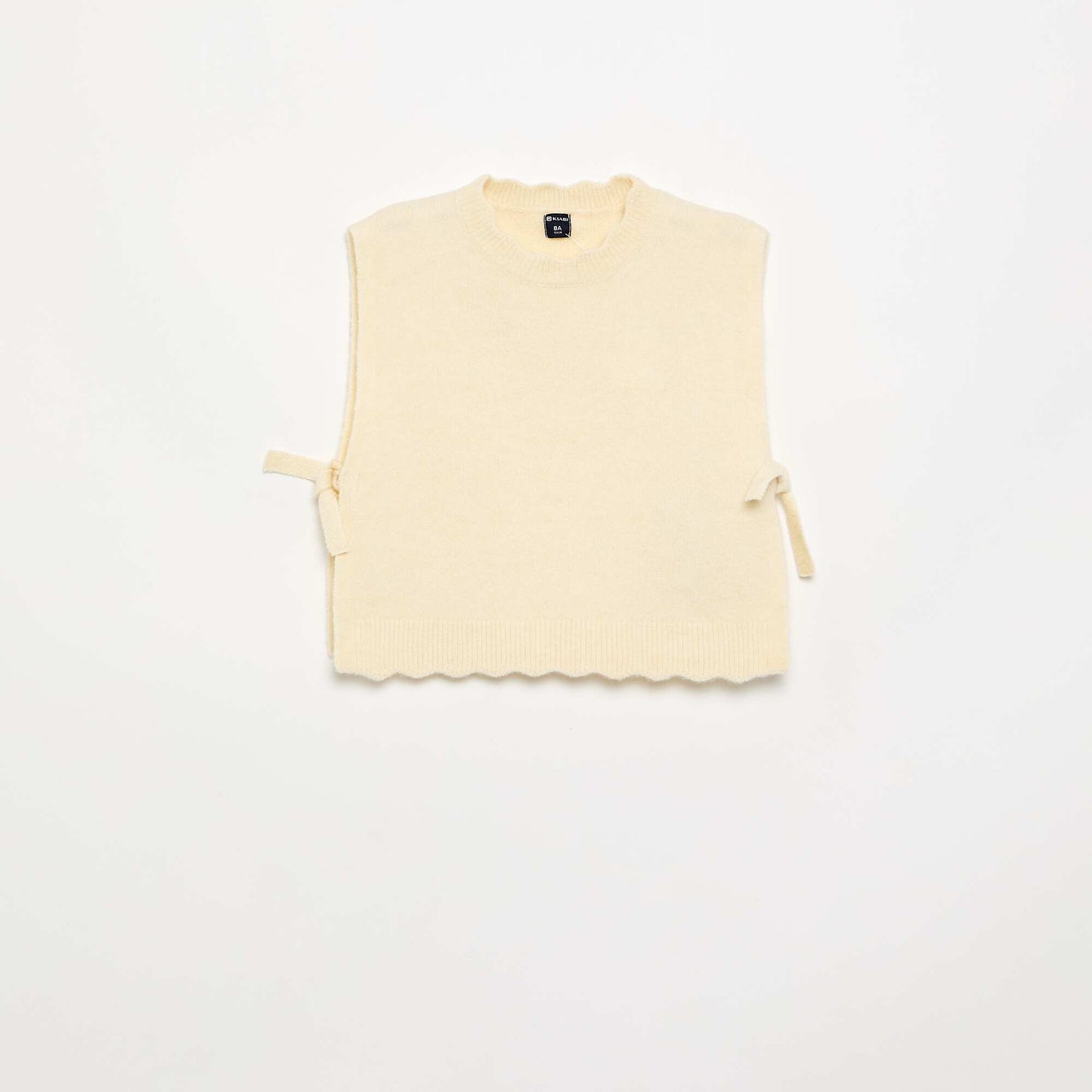 Sleeveless Jumper ECRU