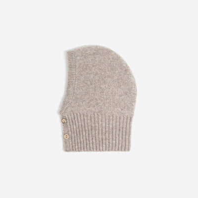 Baby's Balaclava with Decorative Buttons GREY