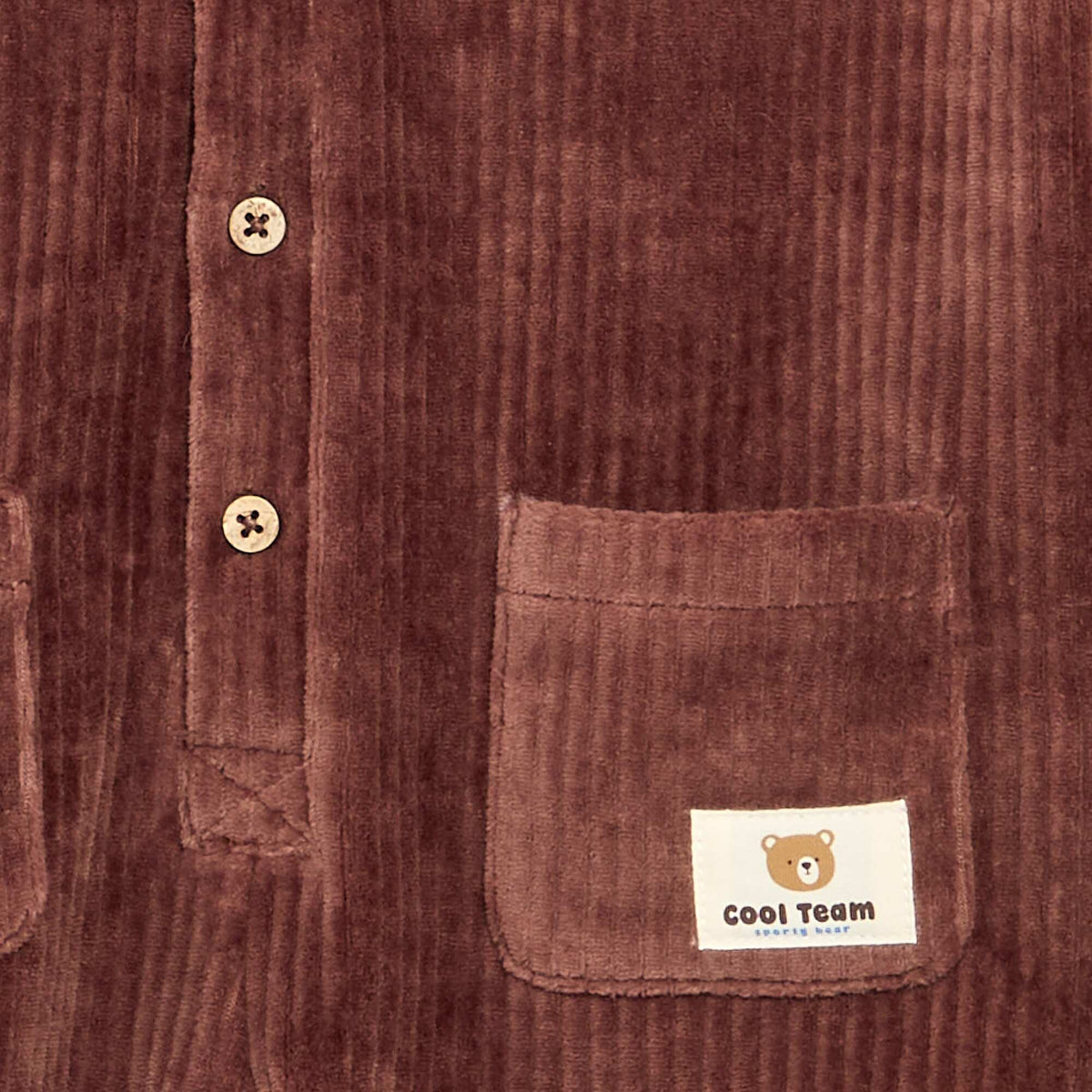 Velvet Long Jumpsuit BROWN