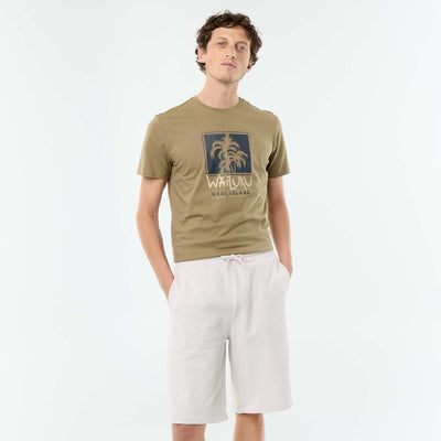 French Terry Bermuda Shorts GREY