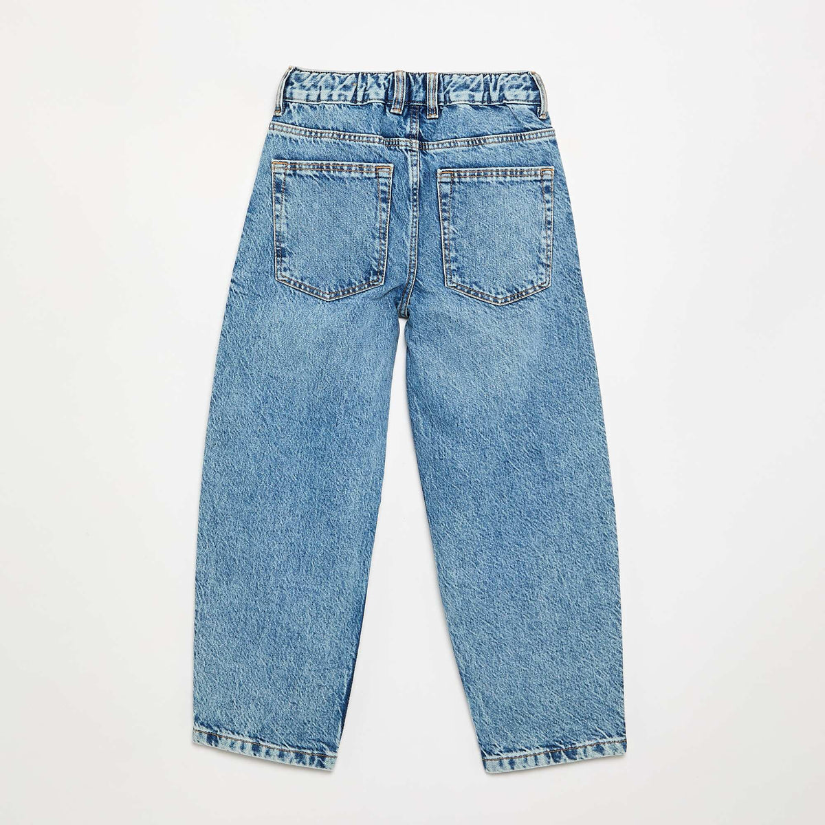 Wide-leg denim trousers BLUE
