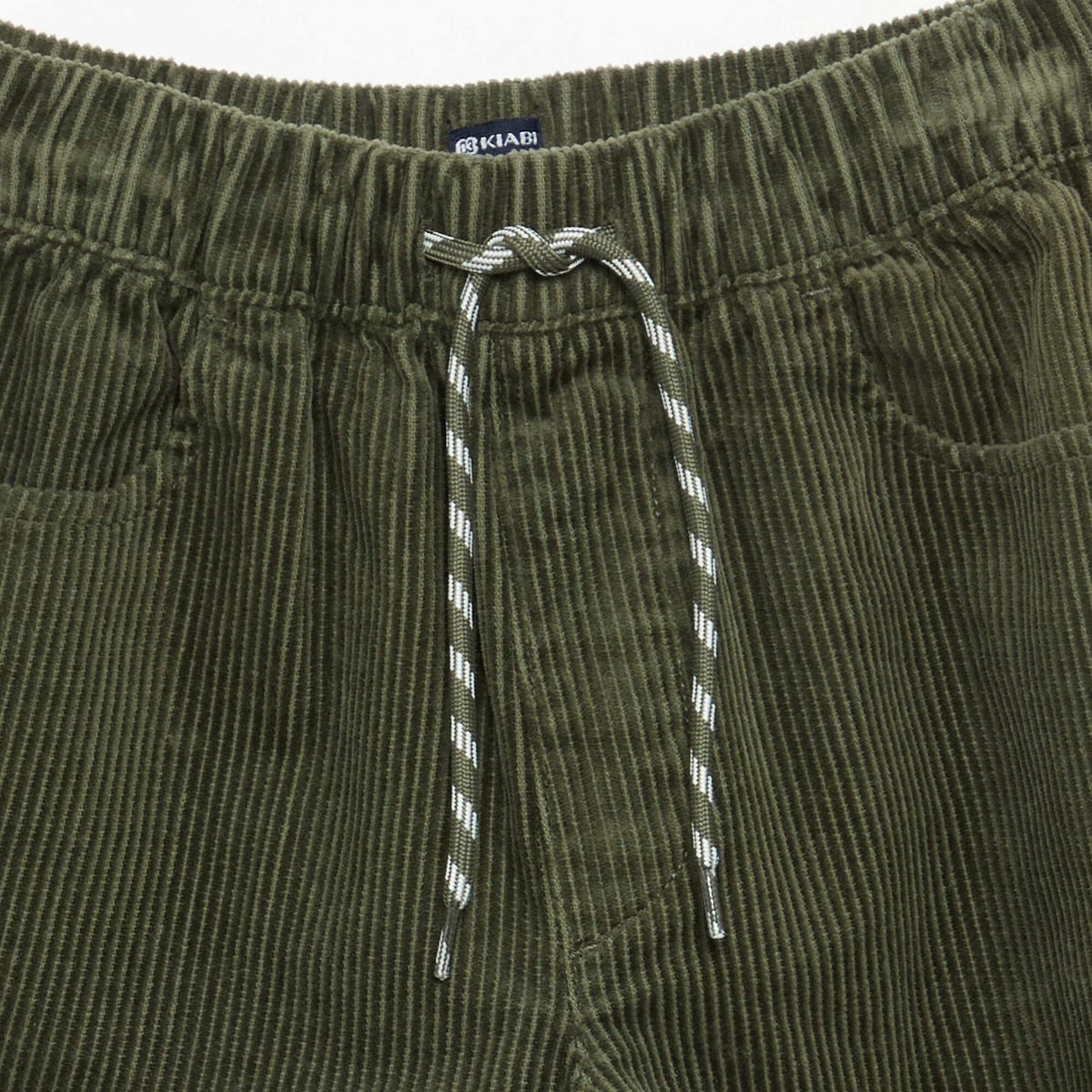 Corduroy trousers KHAKI