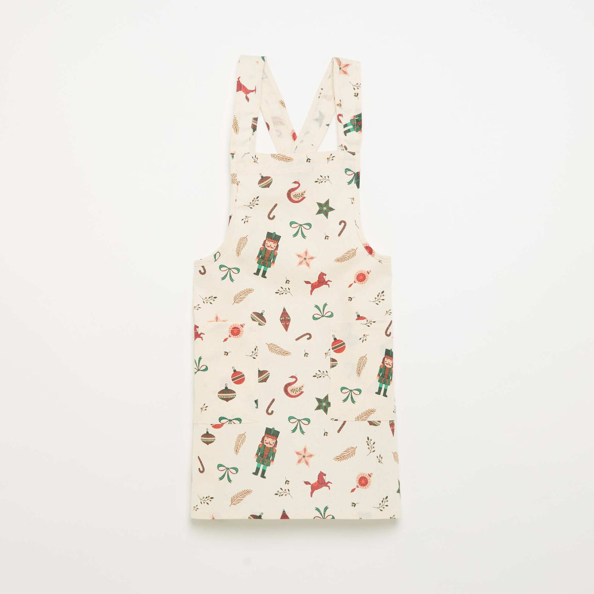 Kids' 'Christmas' Kitchen Apron - KIABI Home ECRU