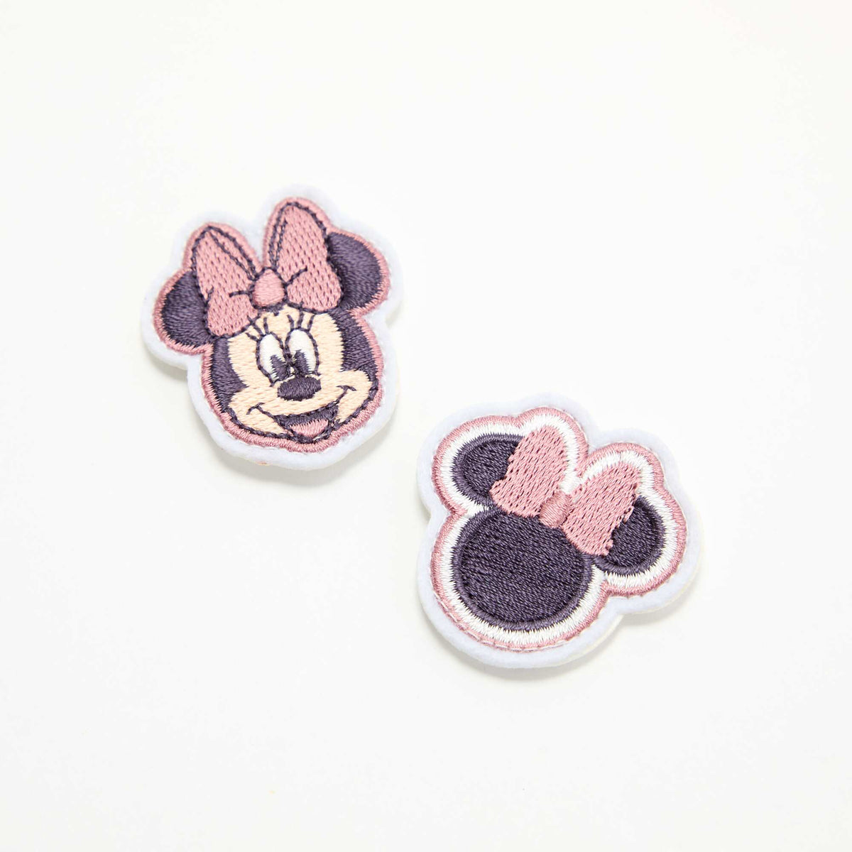 Disney 'Minnie' Slip-On Patches for Hook-and-Loop Shoes (2-Pack) RED