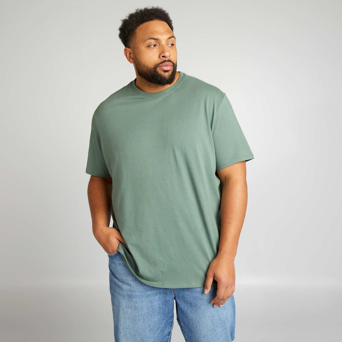 Pure cotton T-shirt GREEN