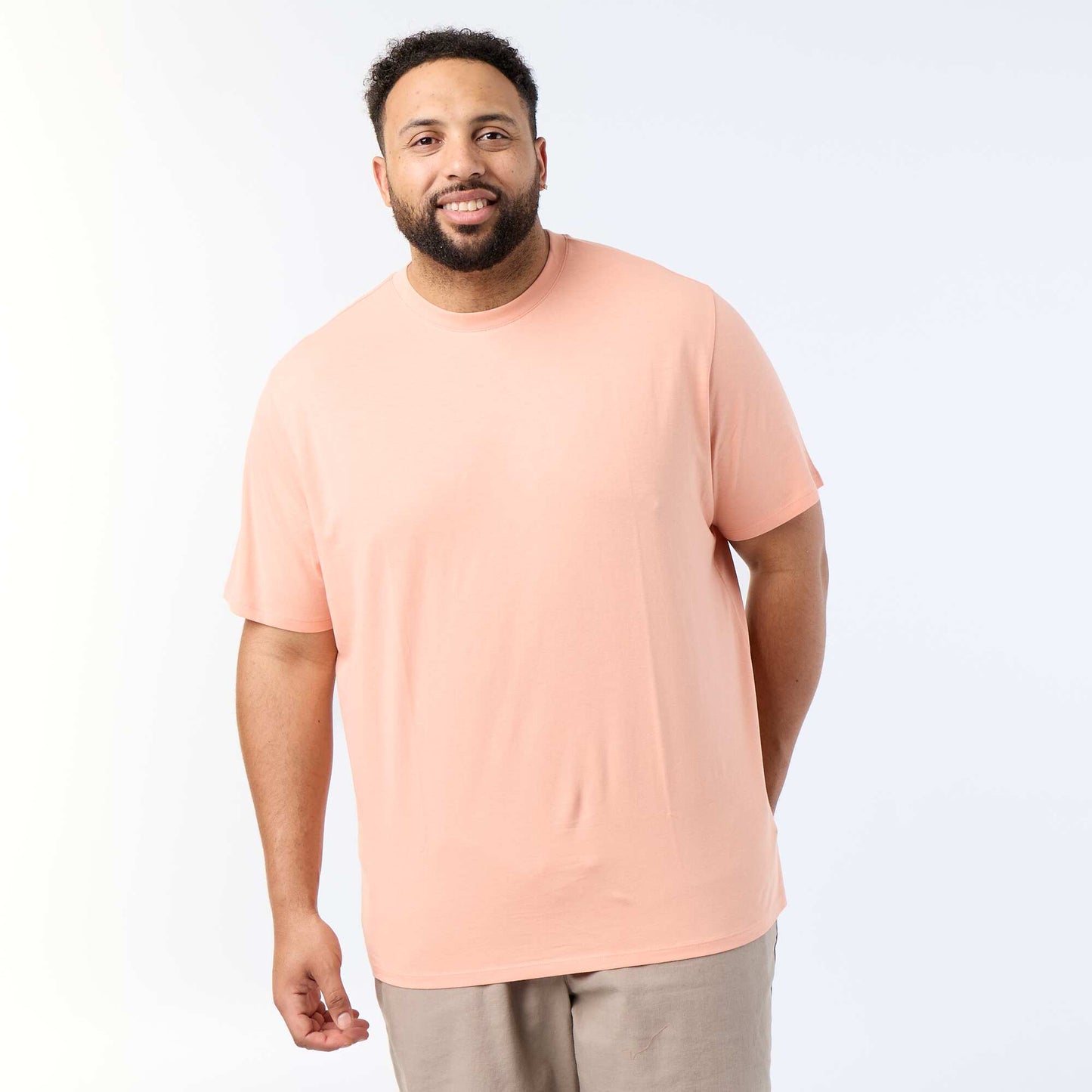 Pure cotton T-shirt ORANGE