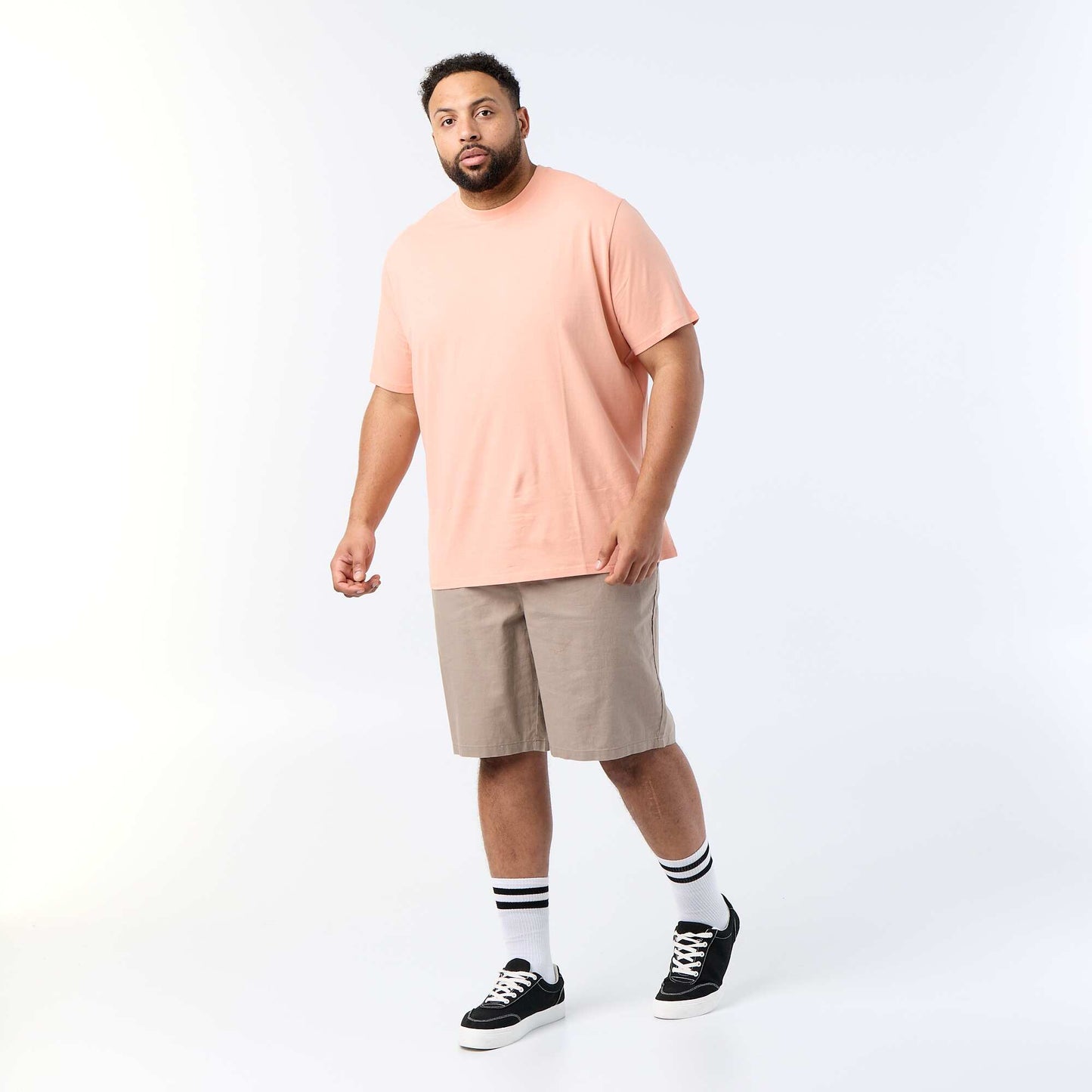 Pure cotton T-shirt ORANGE