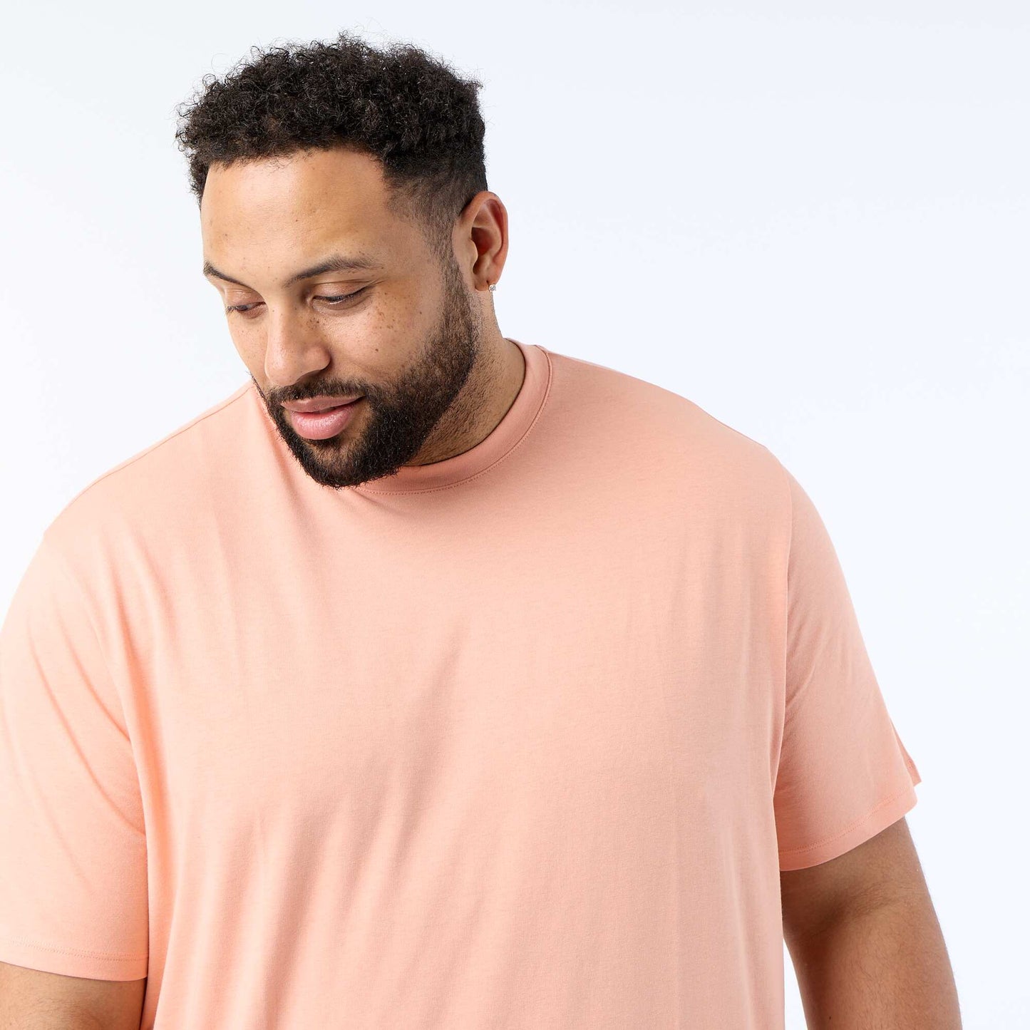 Pure cotton T-shirt ORANGE